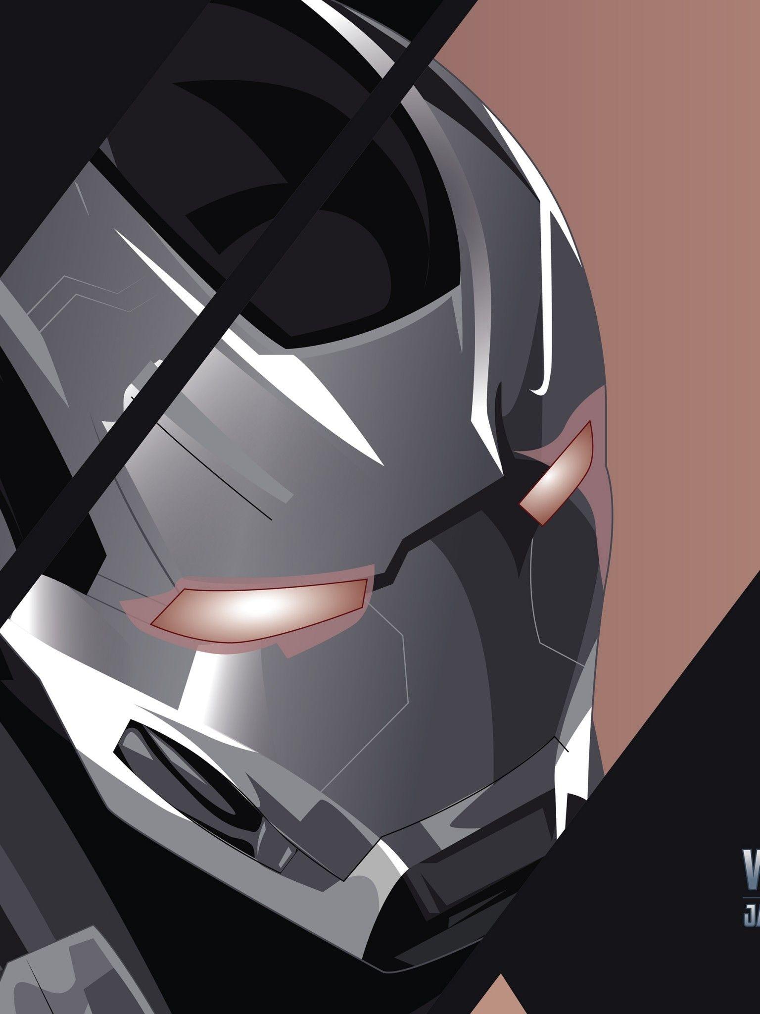 1536x2048 Download 1536x2048 War Machine, Artwork, James Rhodes