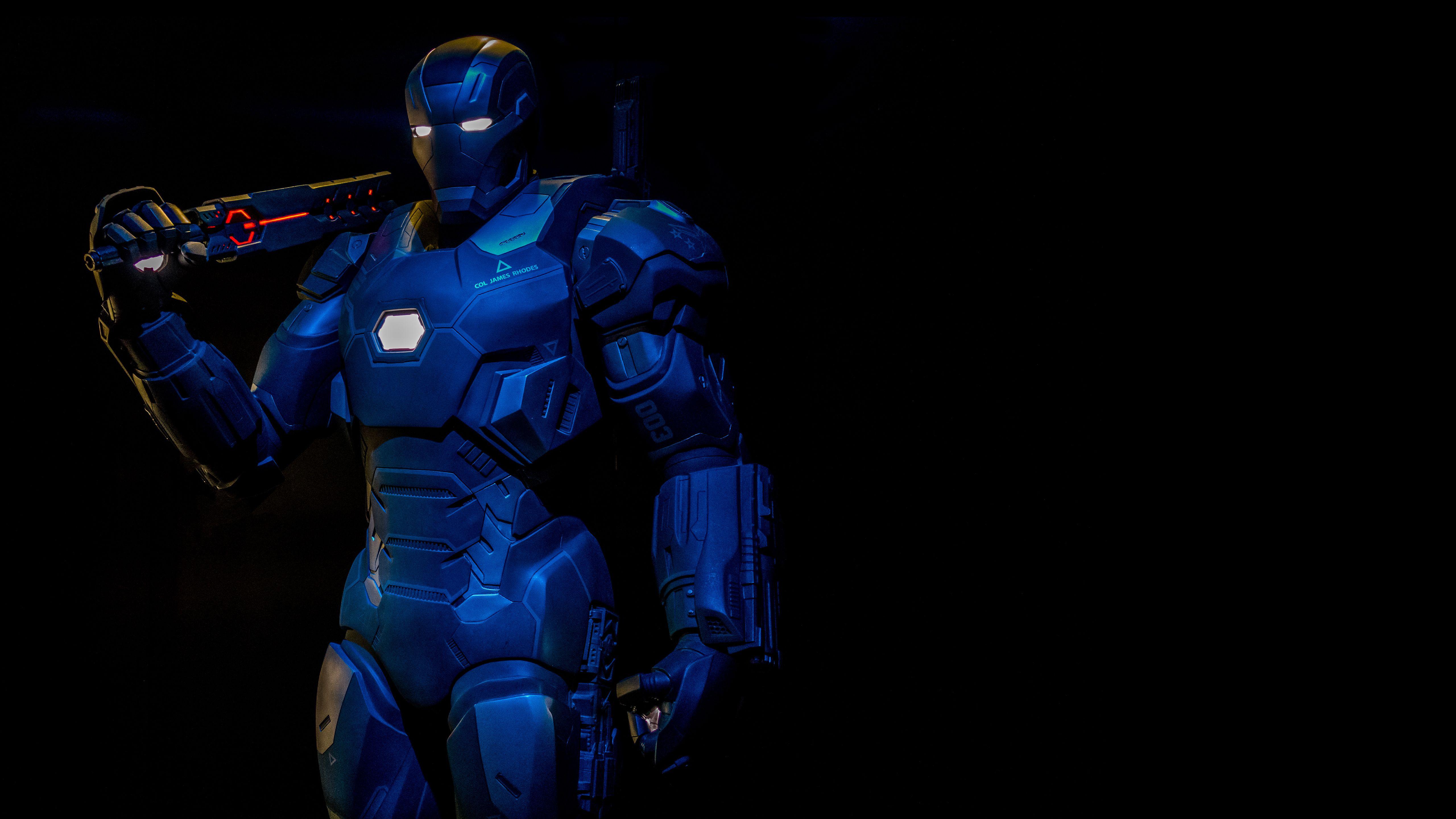 5120x2880 War Machine Marvel Wallpaper