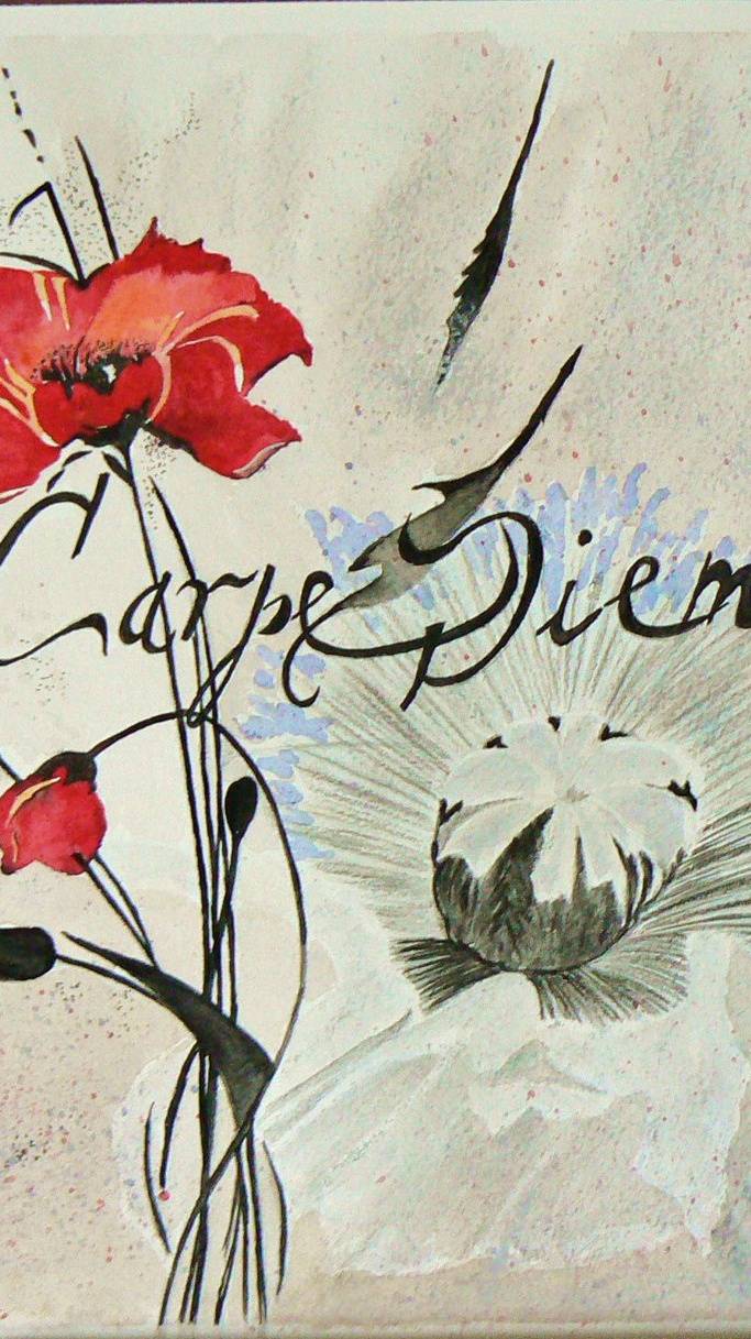683x1217 carpe diem wallpaper