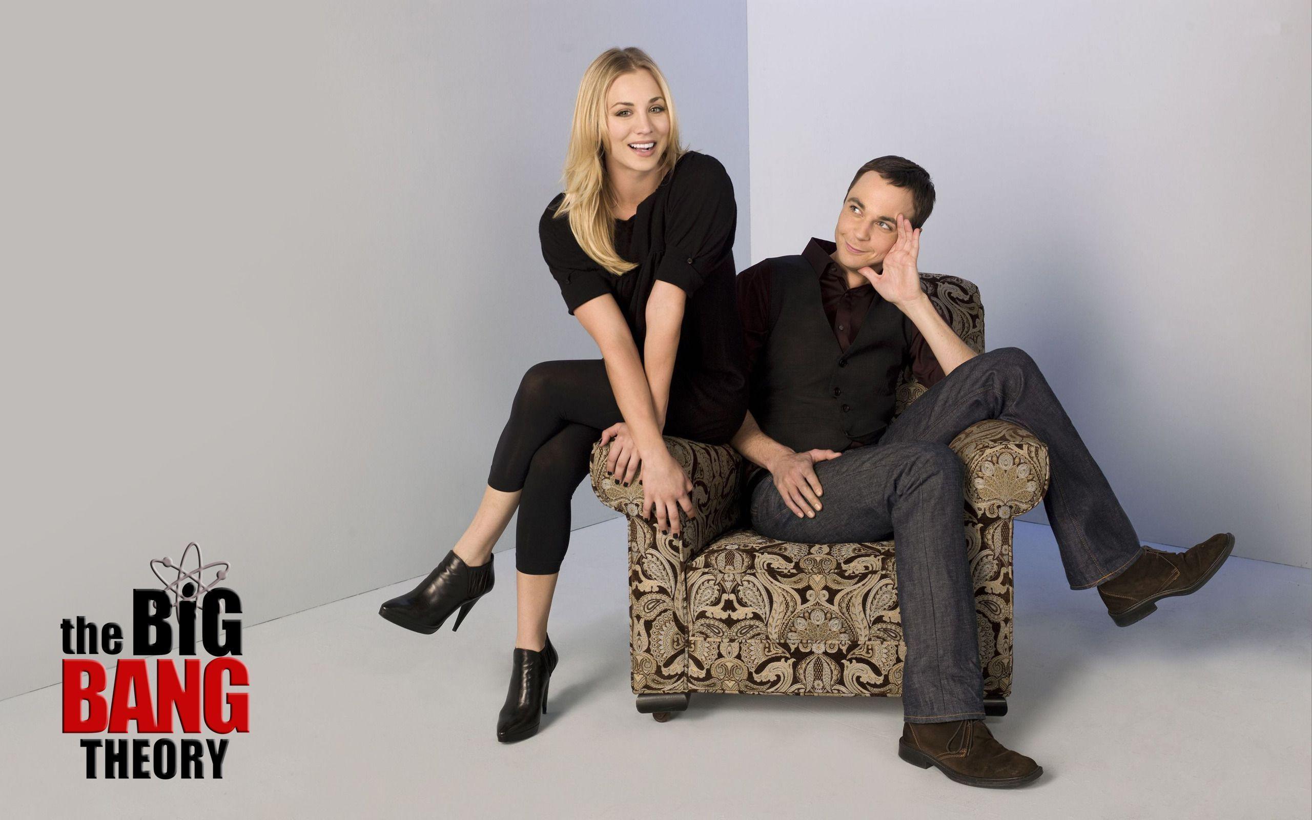 2560x1600 Big Bang Theory Sheldon Cooper and Penny, High