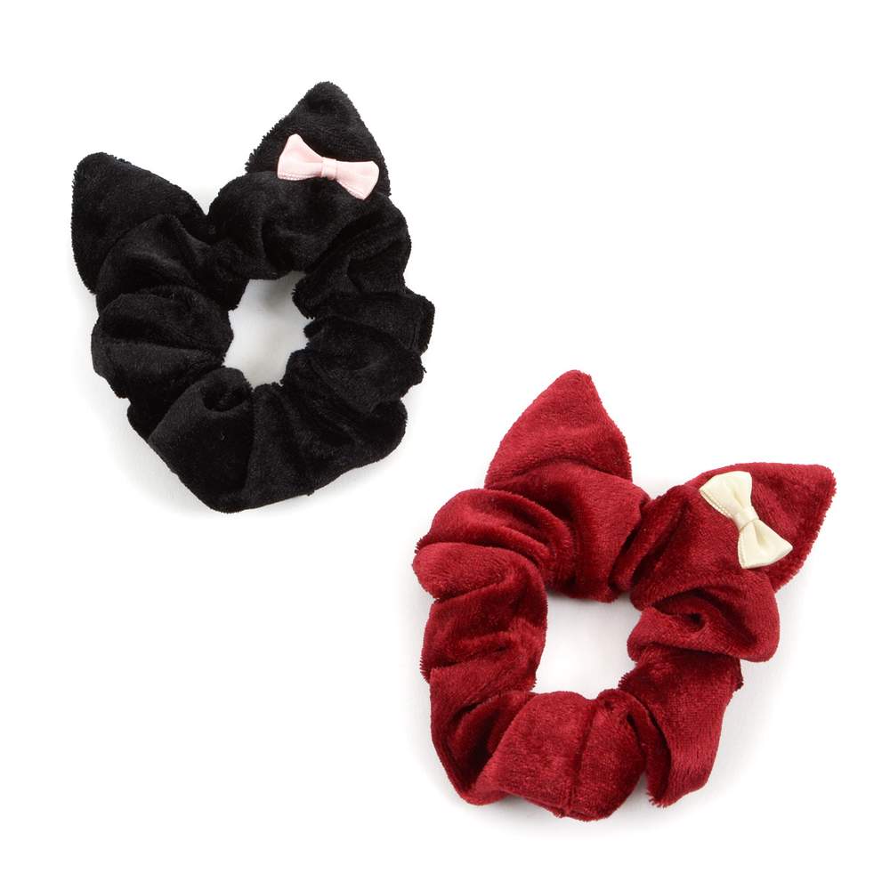 1000x1000 Le cocone Girly Rock Cat Series Cat Ear Scrunchie
