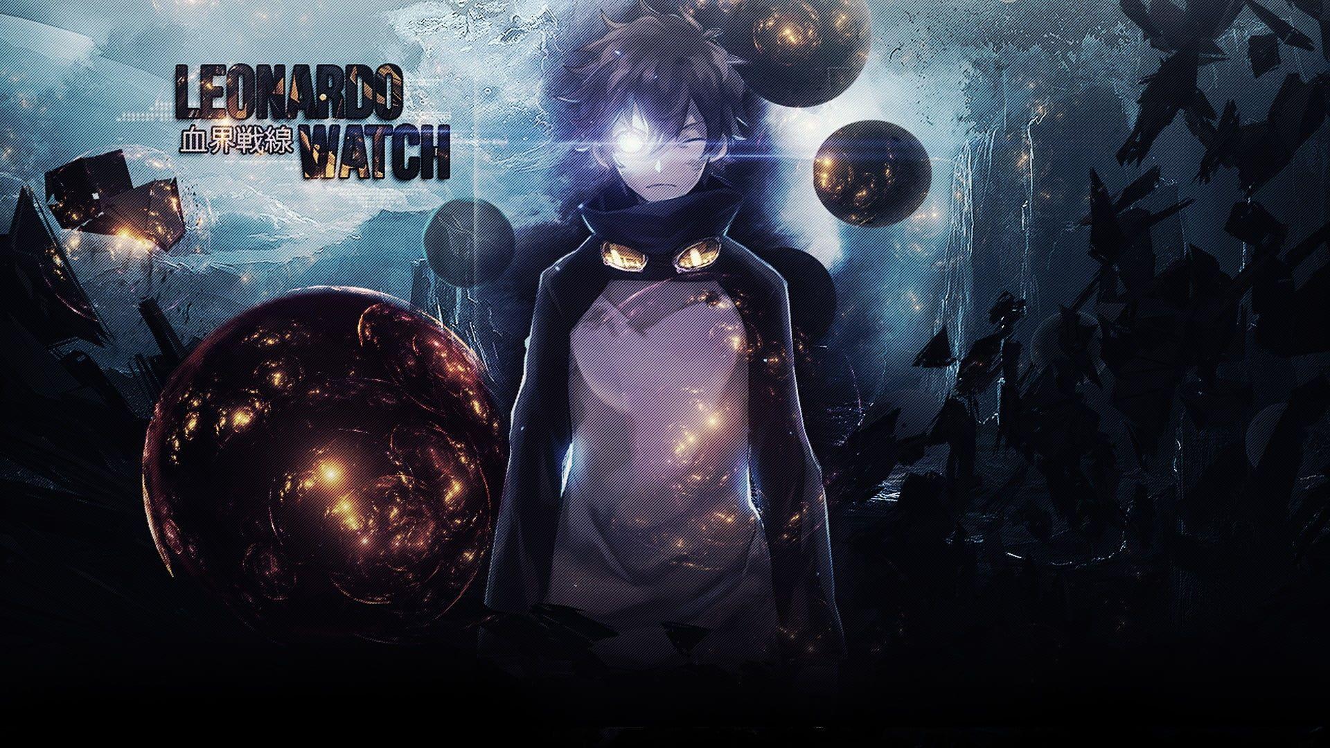 1920x1080 Leonardo Watch anime illustration, Kekkai Sensen, Leonardo