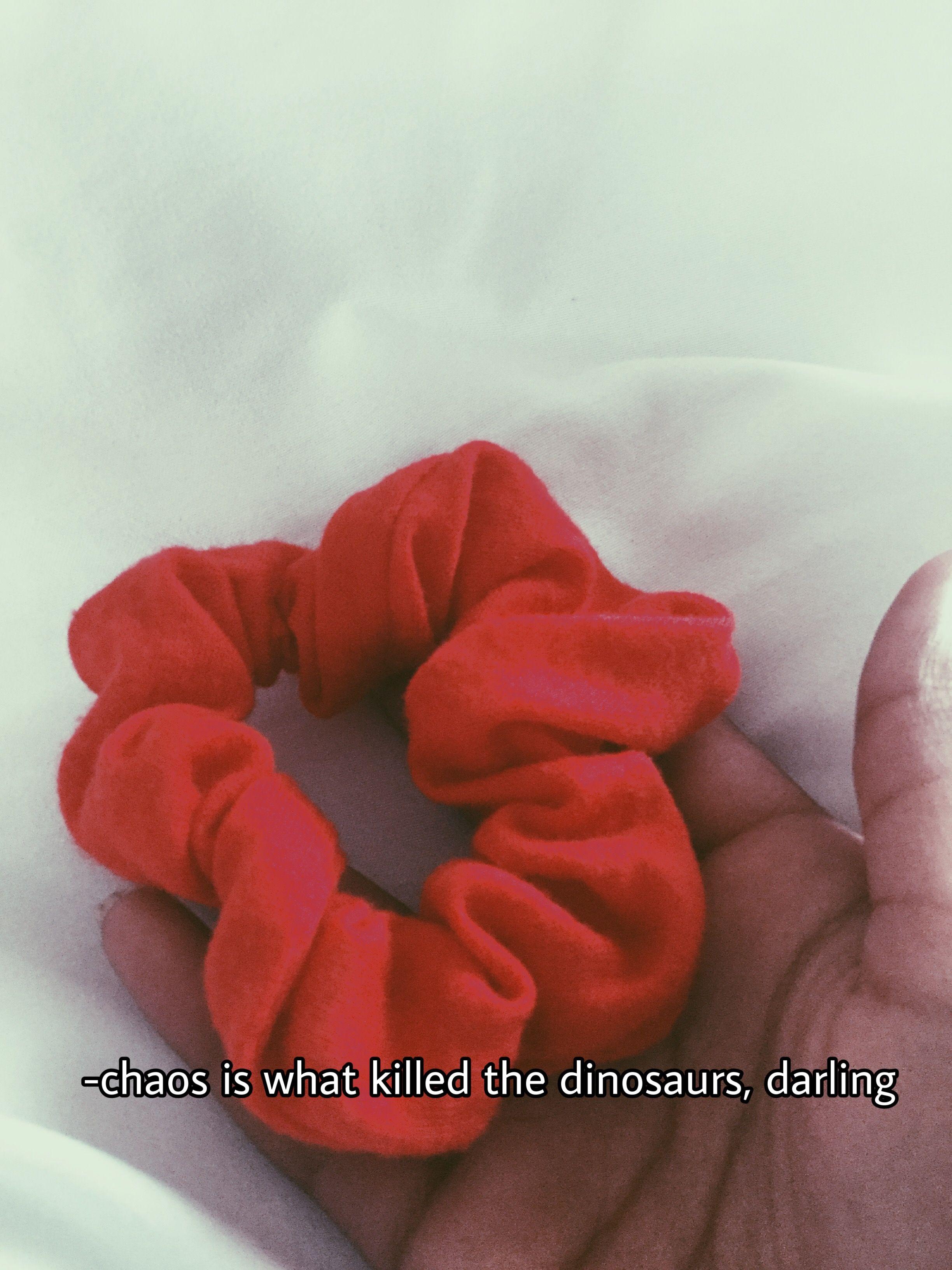 2448x3264 freetoedit red redaesthetic aesthetic scrunchie moviequ