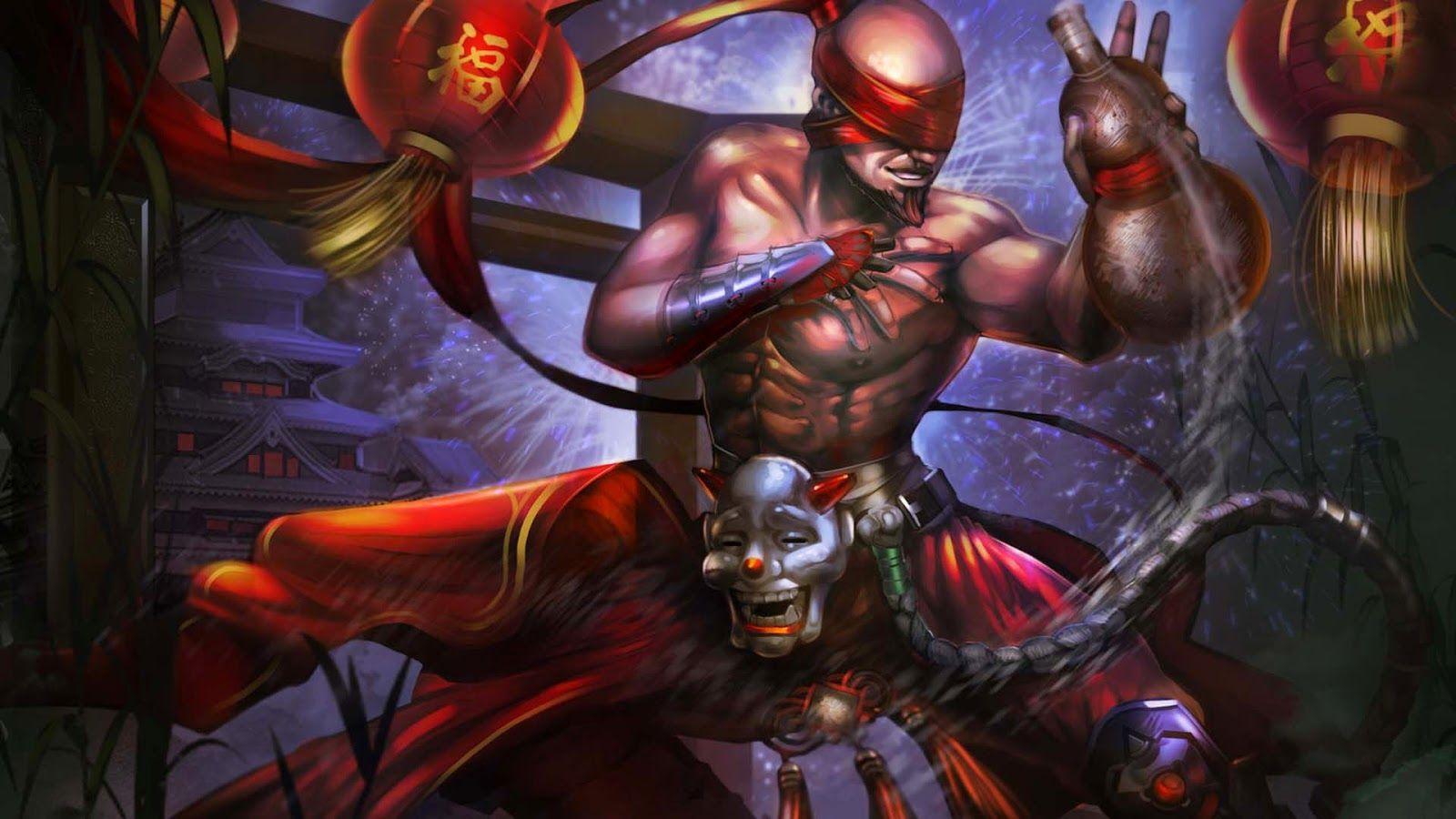 1600x900 League Of Legends Wallpaper Lee Sin, Download Wallpaper