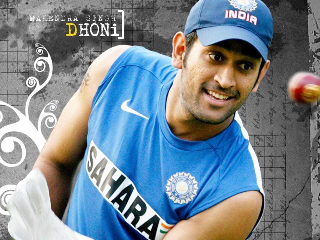 1024x768 Mahendra Singh Dhoni Wallpaper