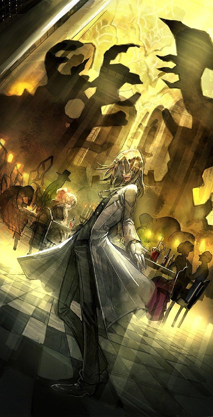 728x1424 HD wallpaper: Kekkai Sensen, Aligura, Femt, architecture