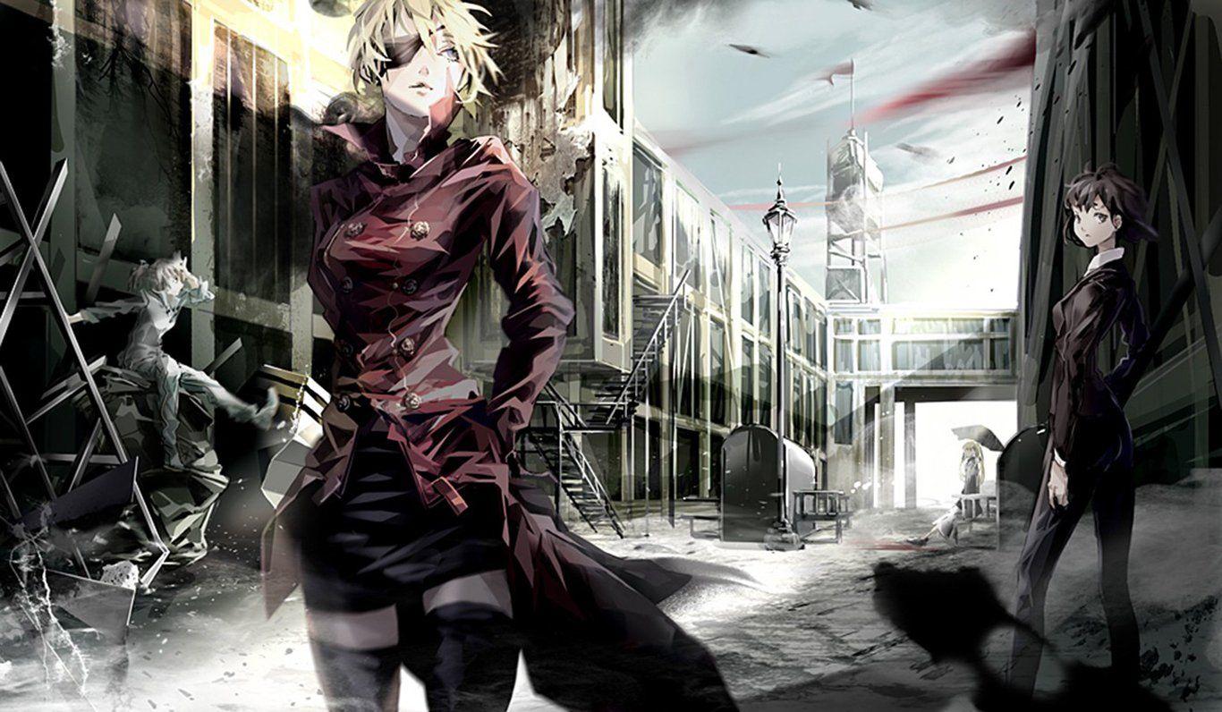 1366x796 Blood Blockade Battlefront HD Wallpaper. Background