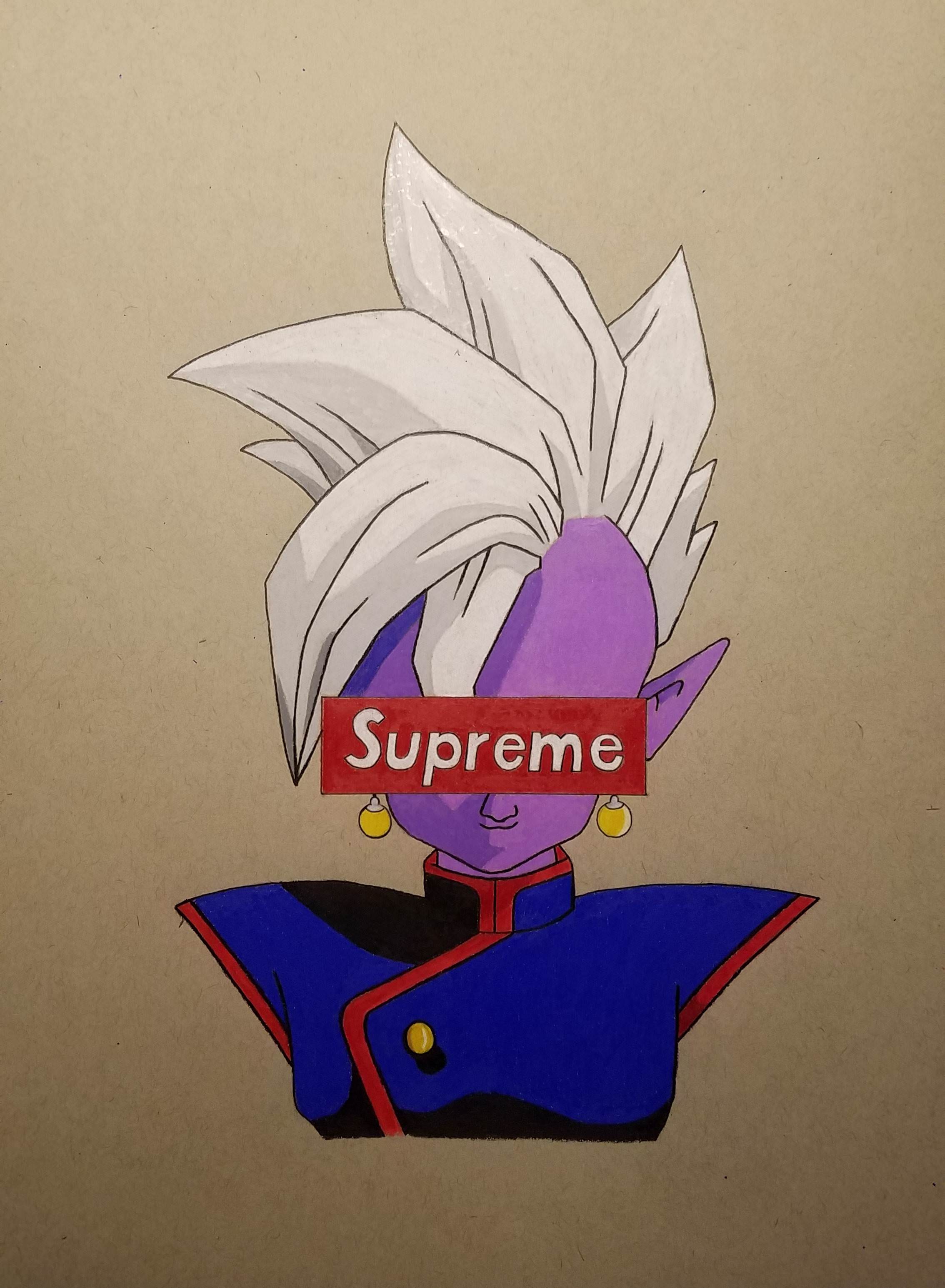 2268x3090 Quick drawing of Supreme Kai