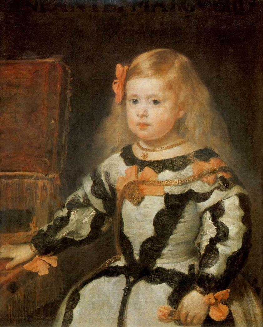 843x1050 Portrait of the Infanta Margarita Diego Velázquez