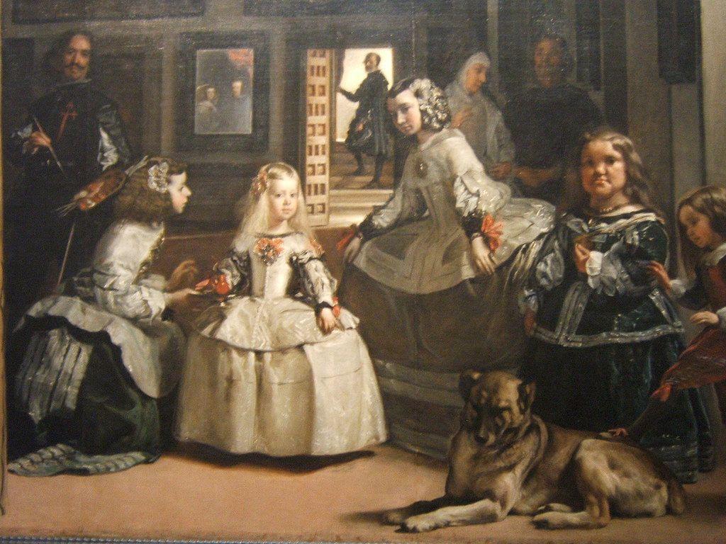 1024x768 Las Meninas. By Diego Velázquez (1599). Probably the most f