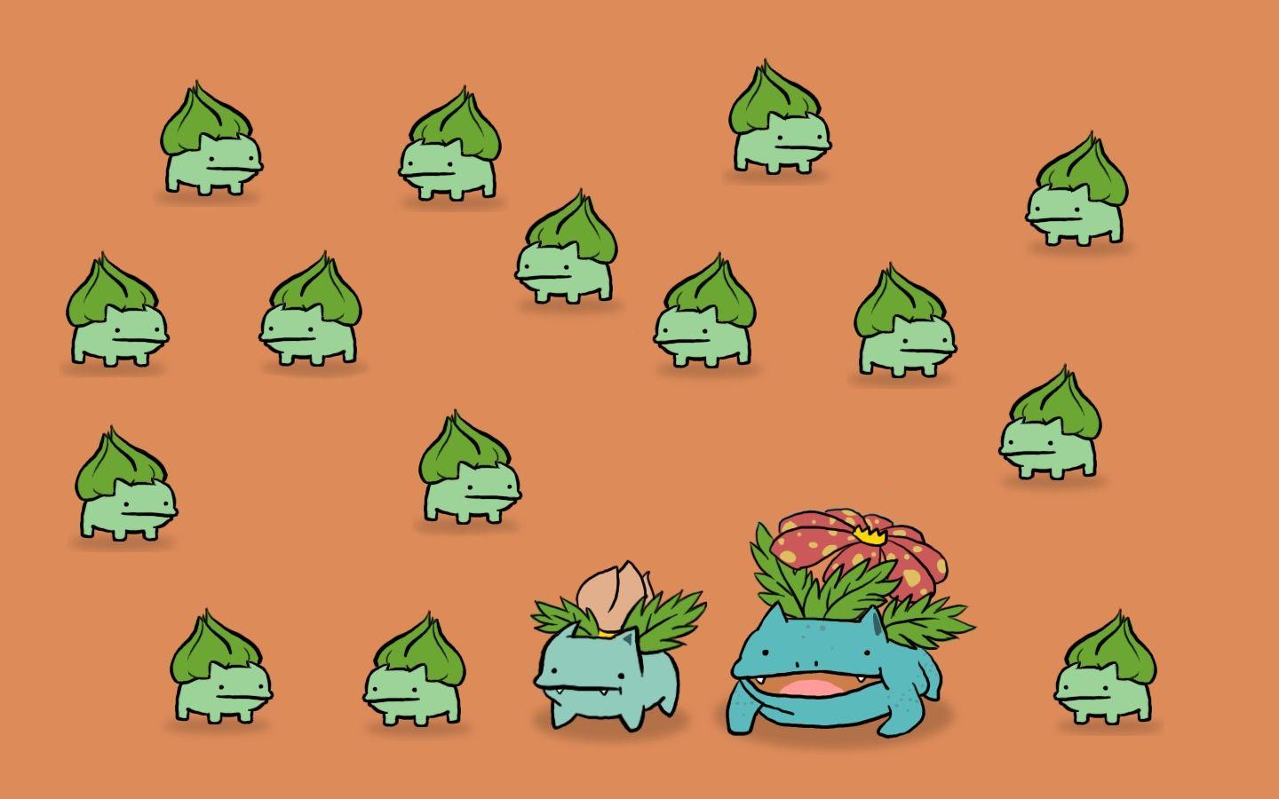 1440x900 pokemon bulbasaur venusaur ivysaur 1440x900 wallpaper High