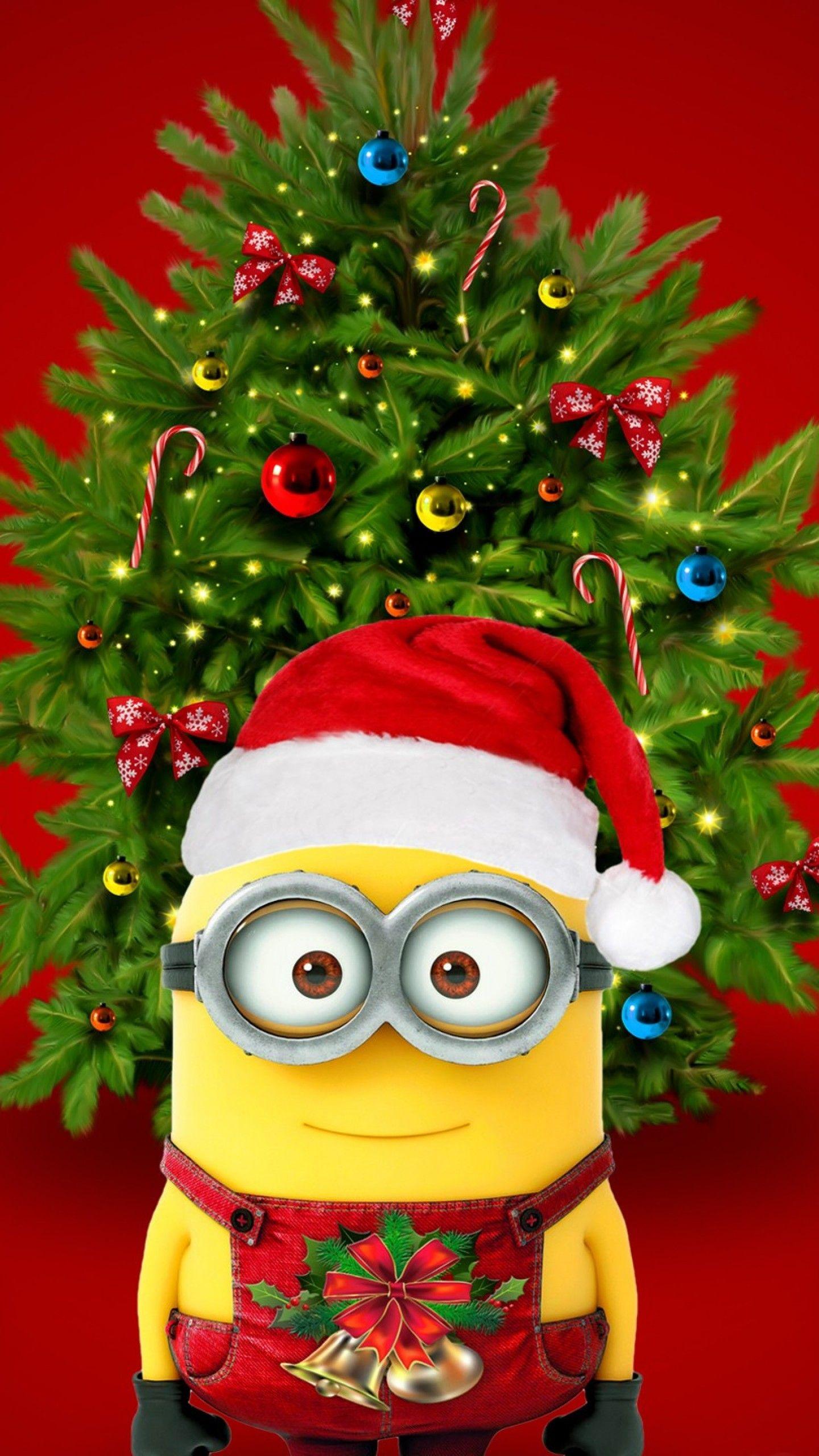 Minions Christmas Wallpapers - Top Free Minions Christmas Backgrounds ...