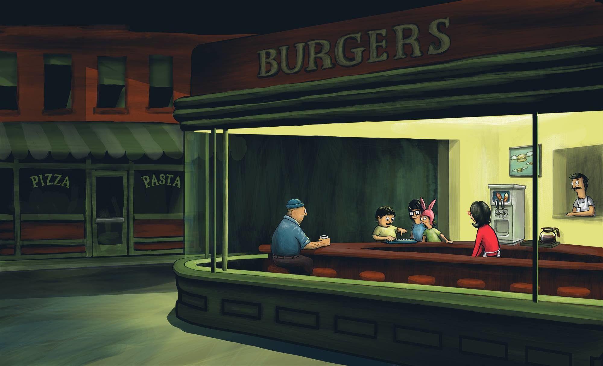 2000x1216 New Bob's Burgers Wallpaper for my Work Desktop