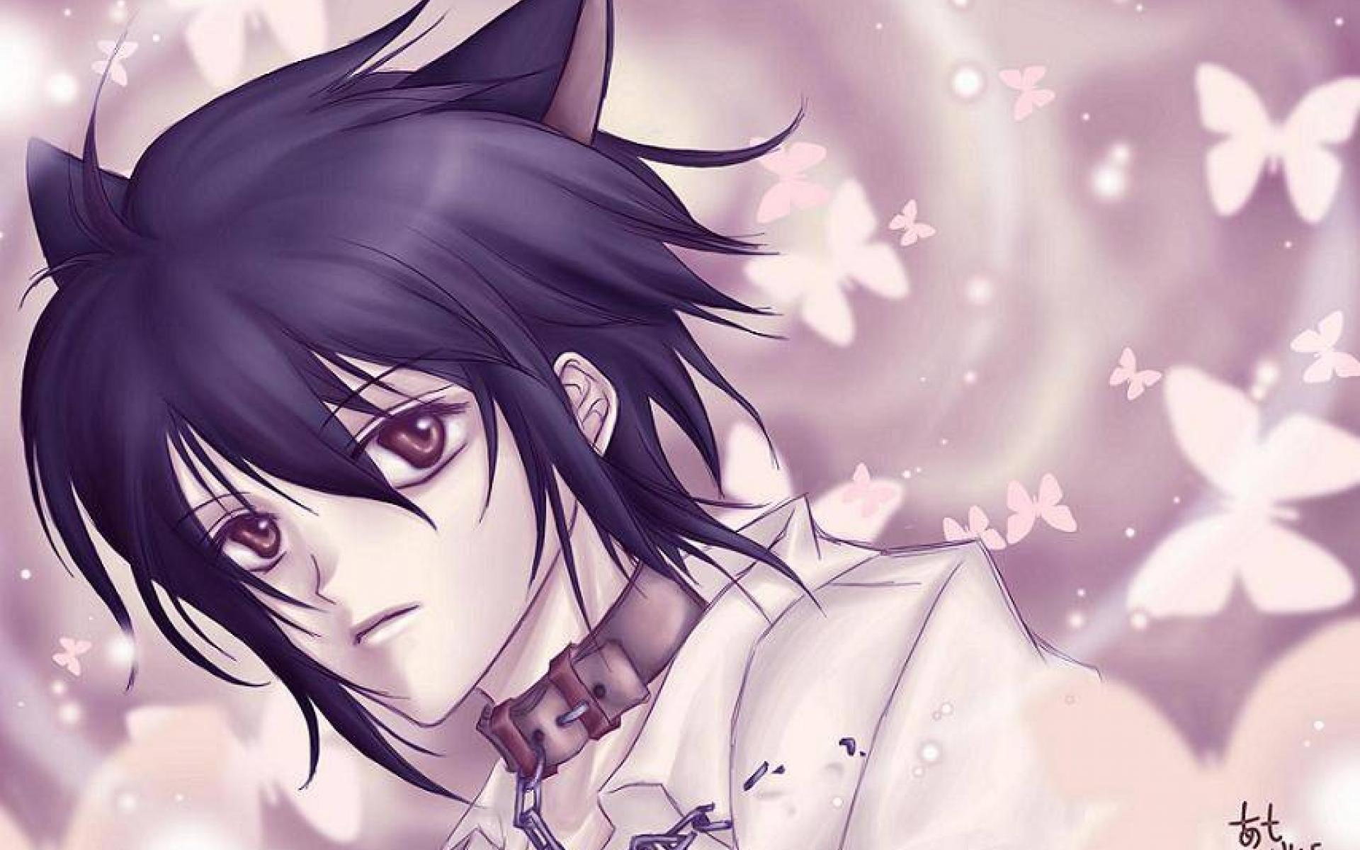 1920x1200 Anime Boy Background for Desktop
