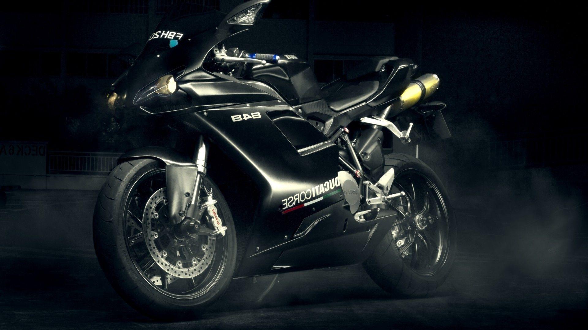 1920x1080 Black bike