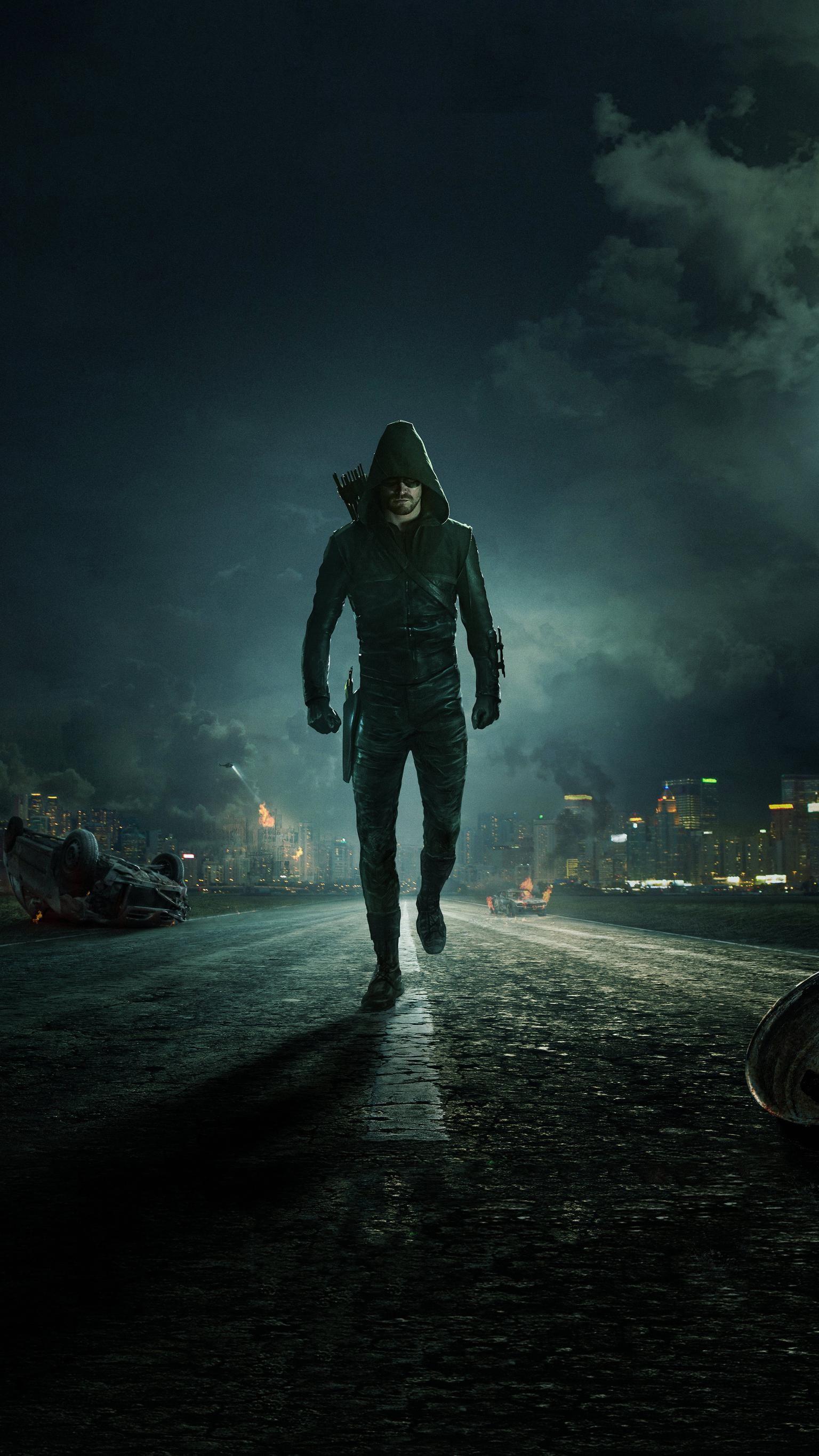 1536x2732 Arrow Phone Wallpaper. Green arrow, Oliver queen