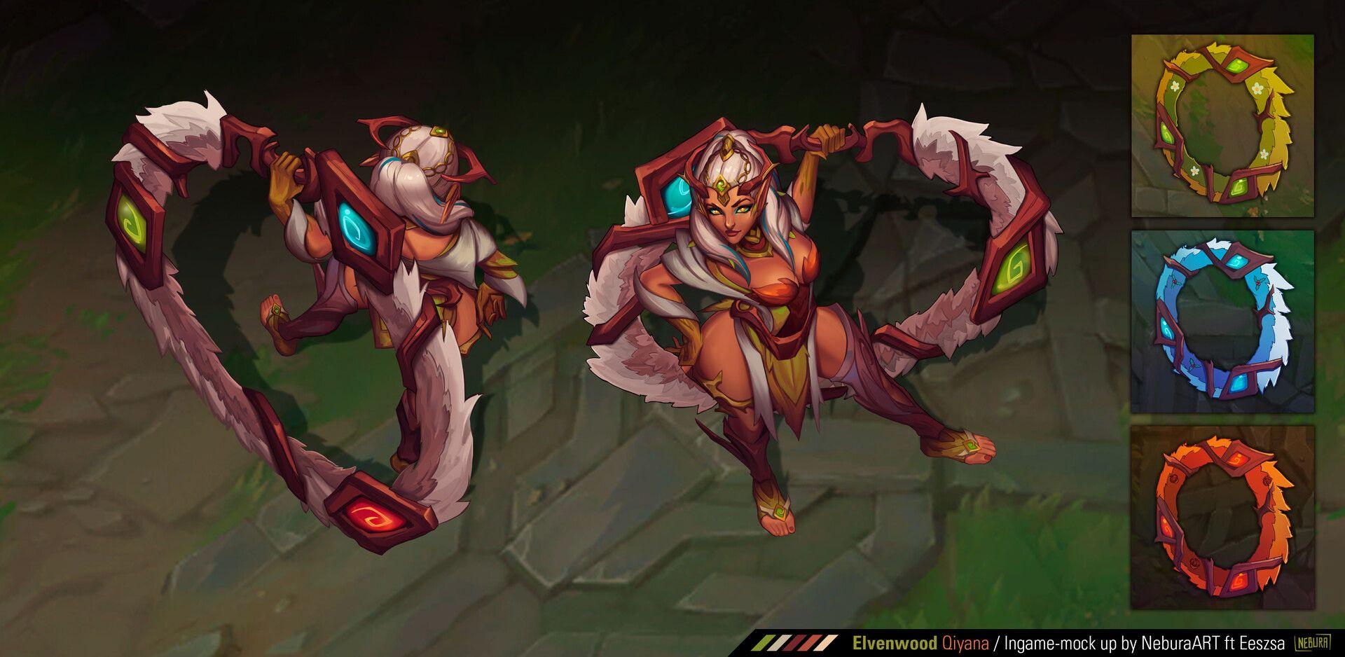 1920x938 Elvenwood Qiyana [Skin Concept], Walther Sorg