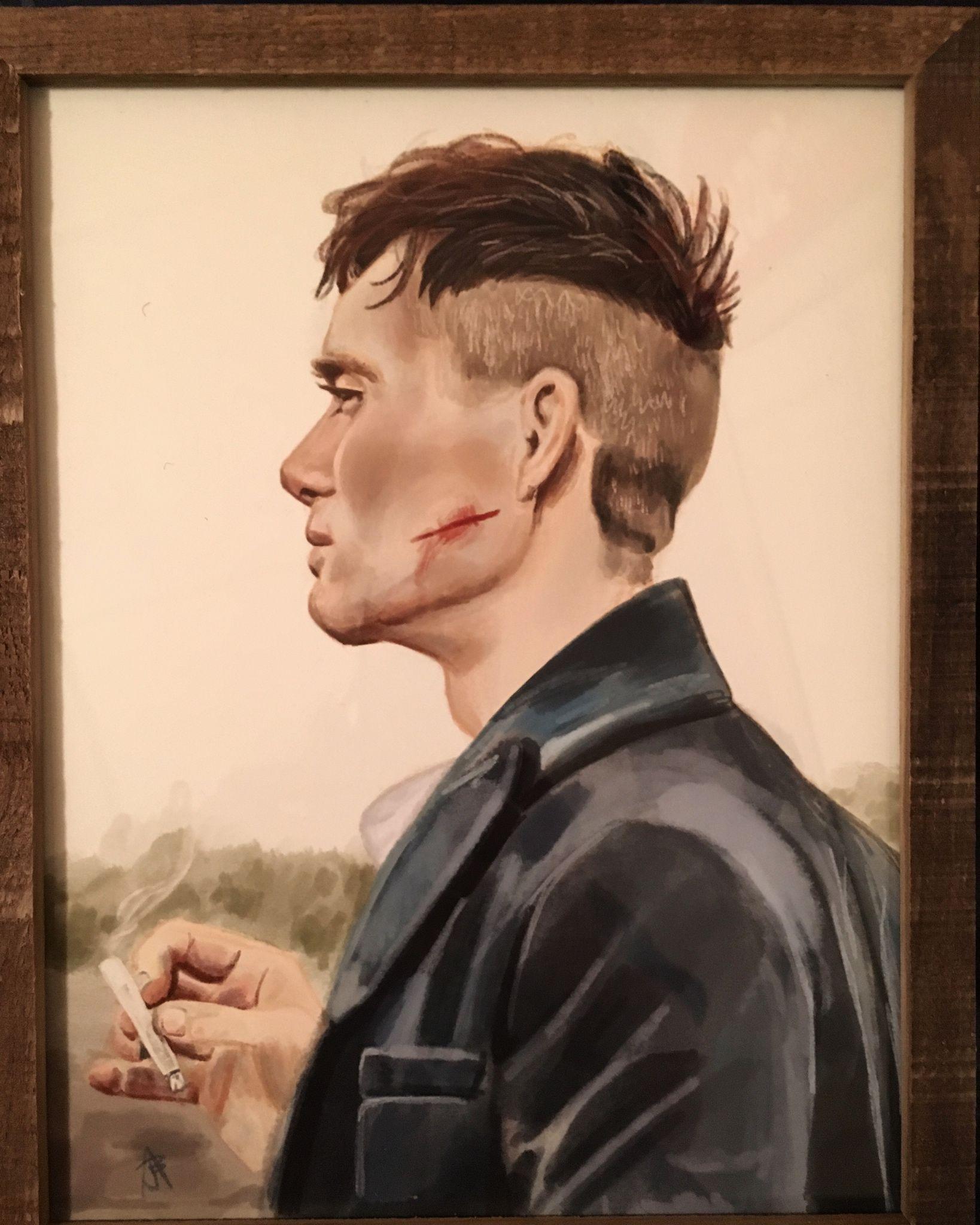 1638x2048 Tommy Shelby piece my friend drew