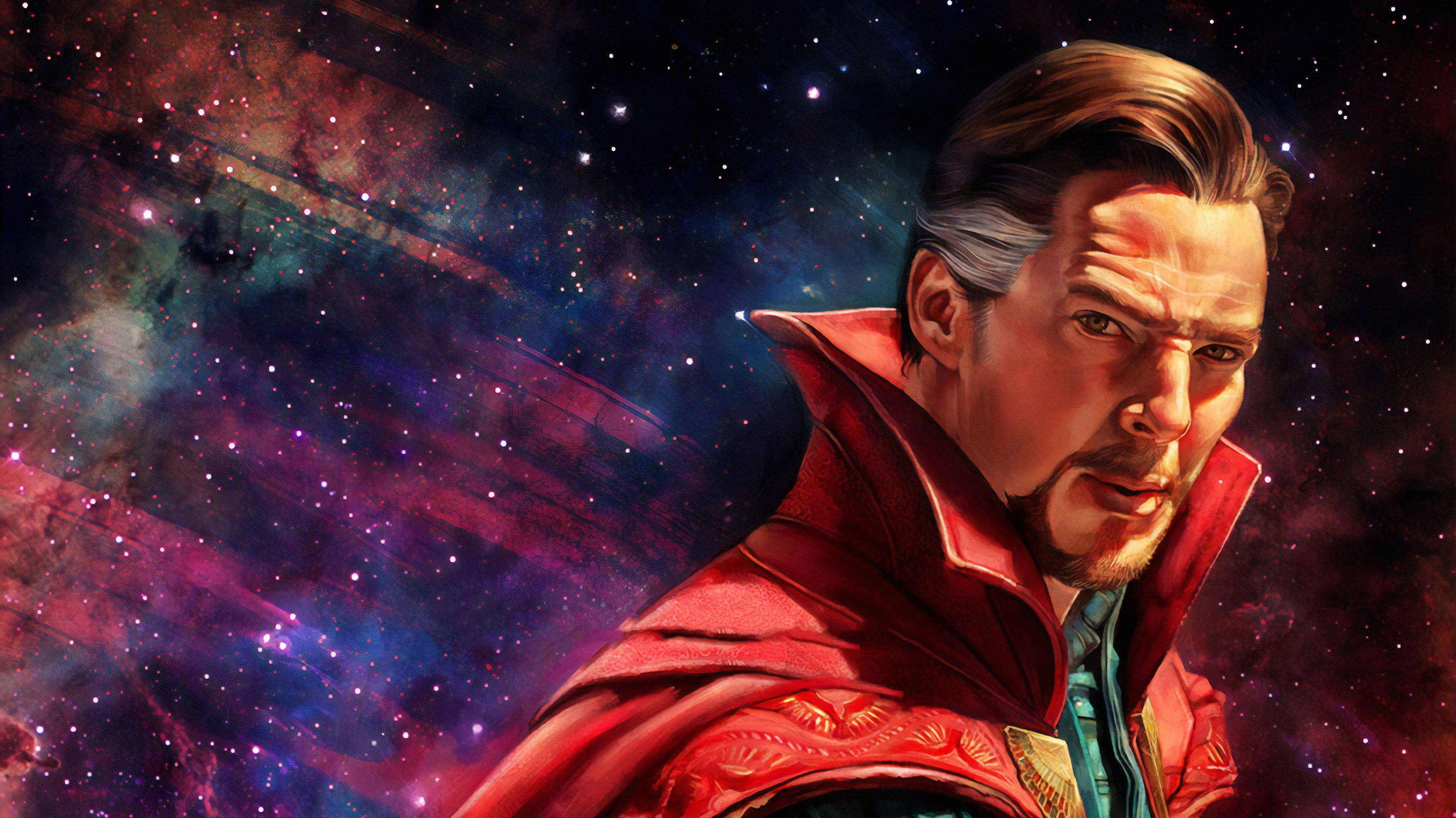 3840x2160 Doctor Stranger 4k Newart, HD Superheroes, 4k Wallpaper