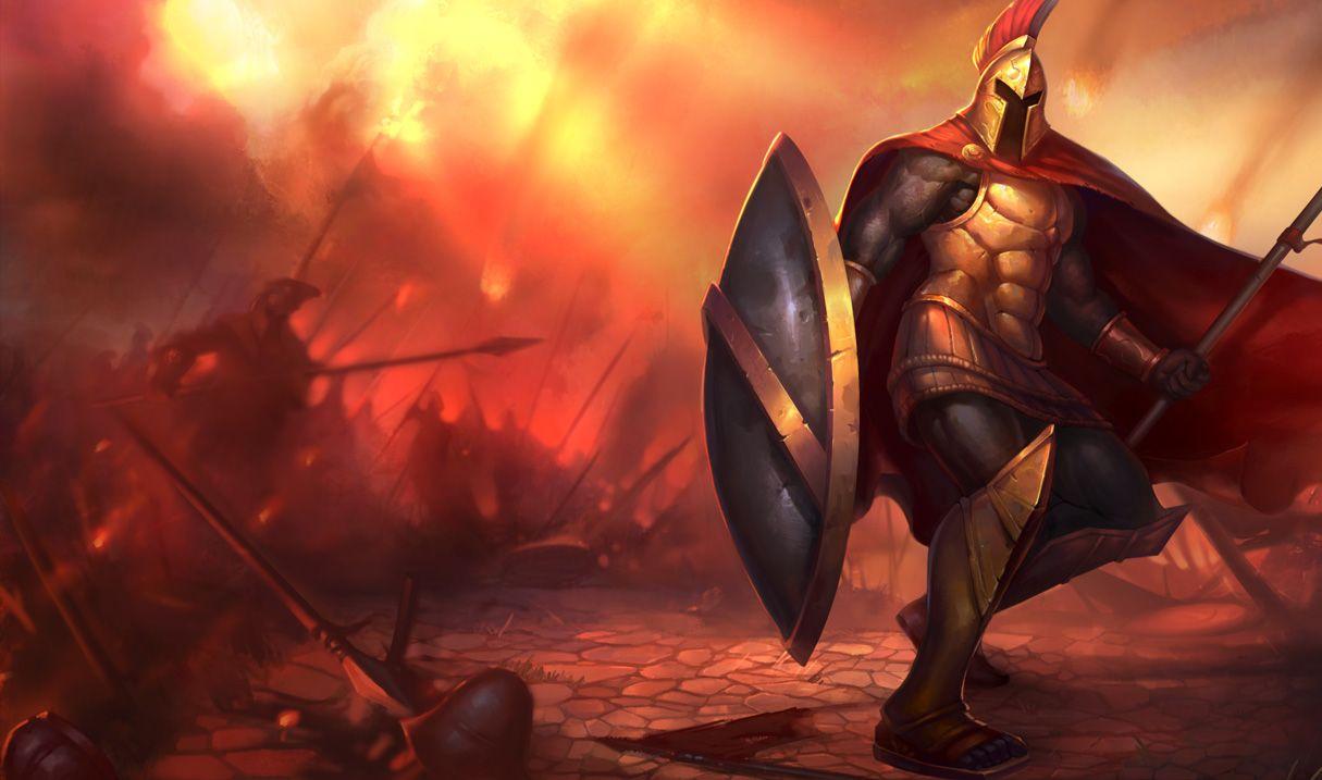 1215x717 League Of Legends Pantheon Myrmidon. The Champion Wallpaper