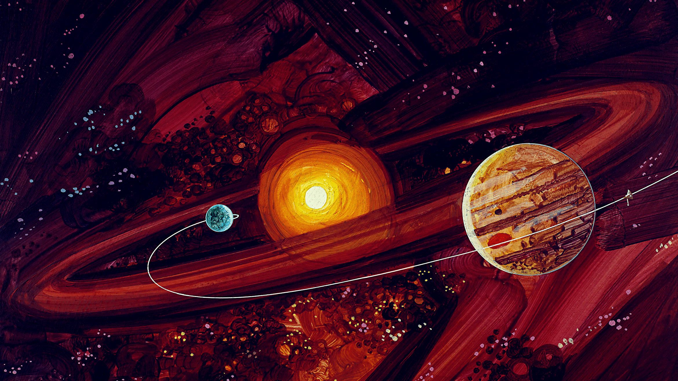 2341x1316 Pioneer 10 (Rick Guidice) [2341x1316]