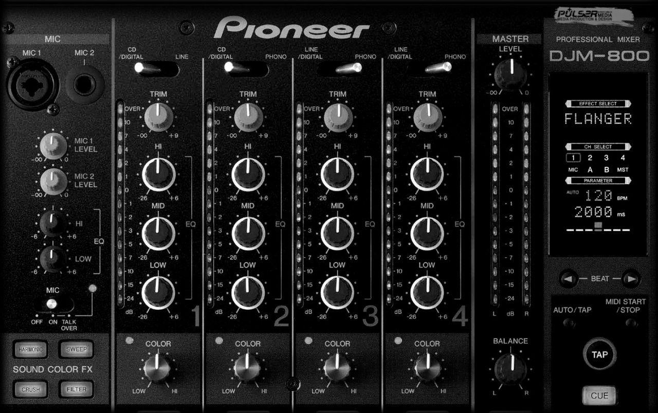 1280x804 Pioneer Mixer wallpaper. Pioneer Mixer