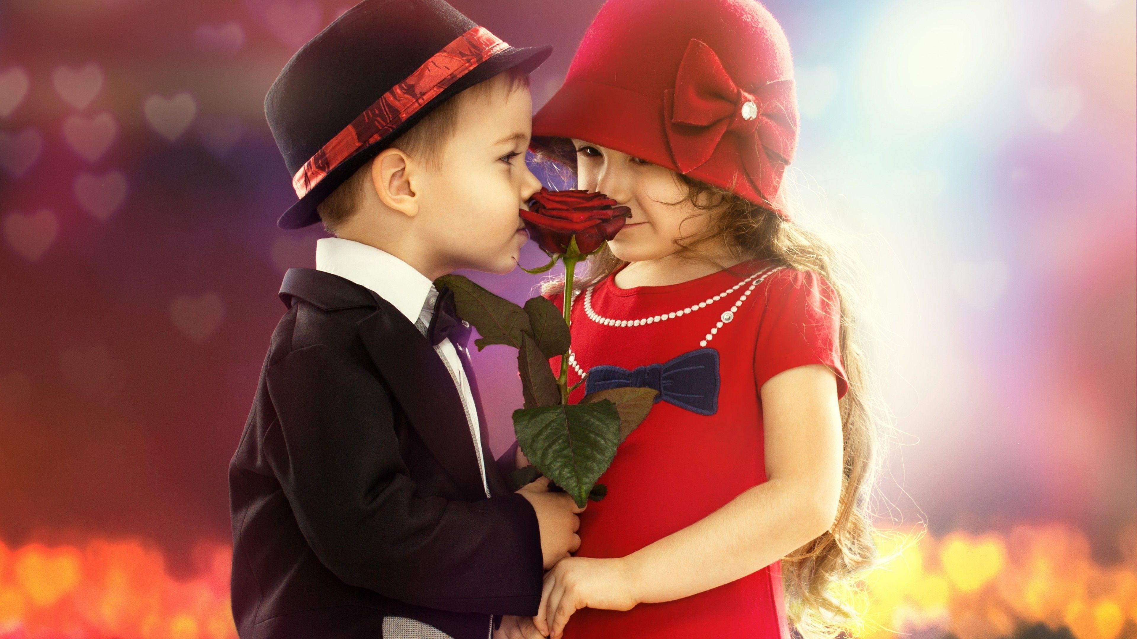 3840x2160 Cute Boy Wallpaper
