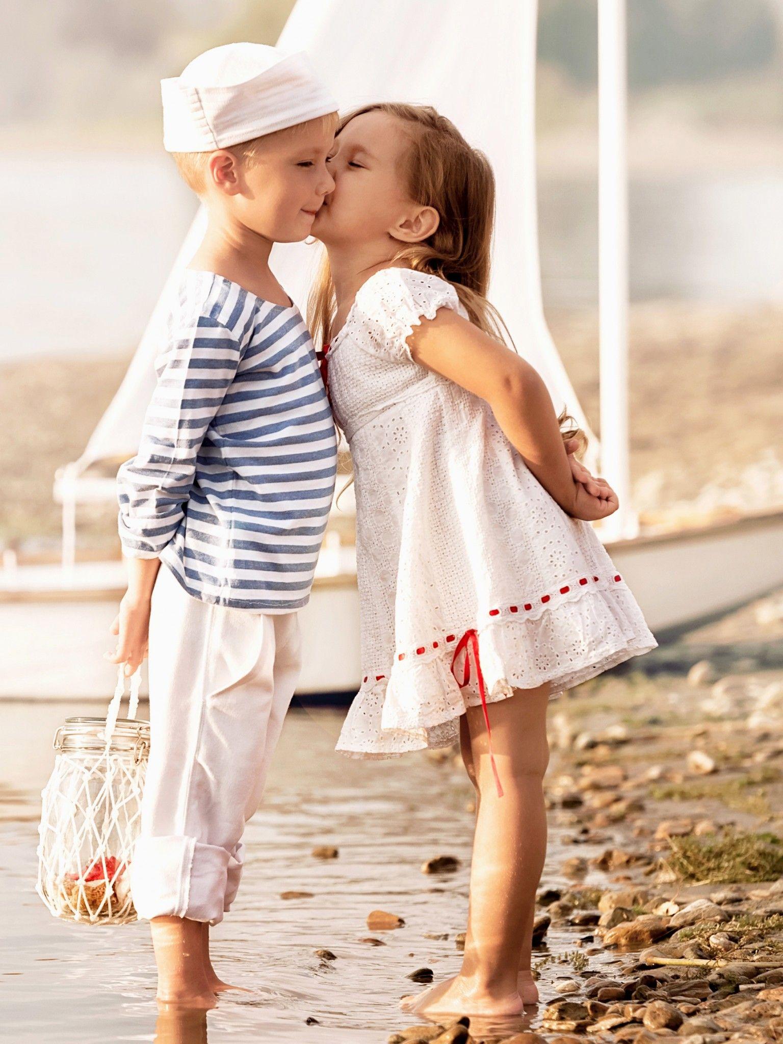 1536x2048 Wallpaper Cute boy, Cute girl, Kiss, HD, 4K, Cute