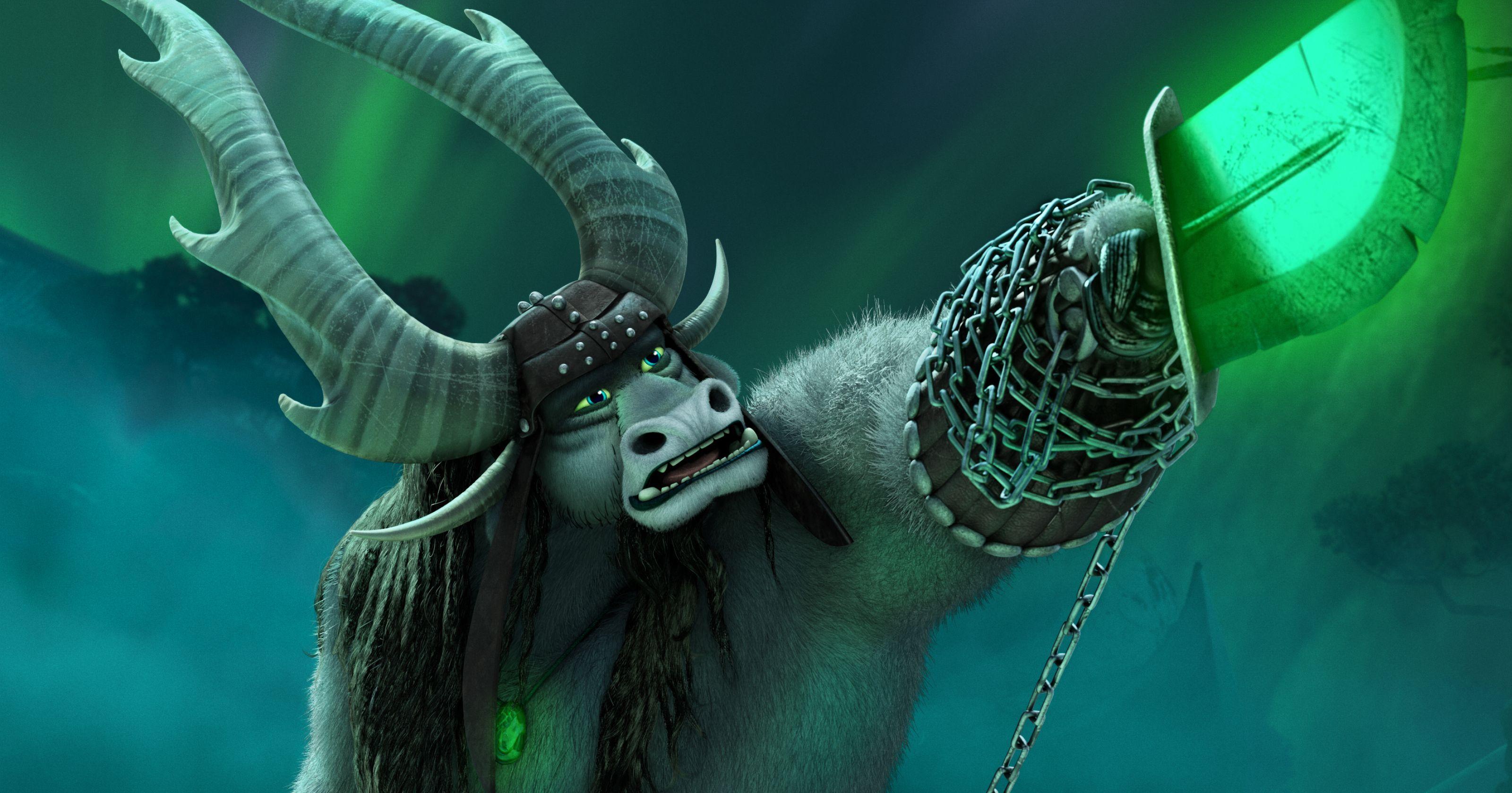 3200x1680 Po & Kai (Kung Fu Panda) vs. Isaac Netero & Zeno Zoldyck (Hunter X