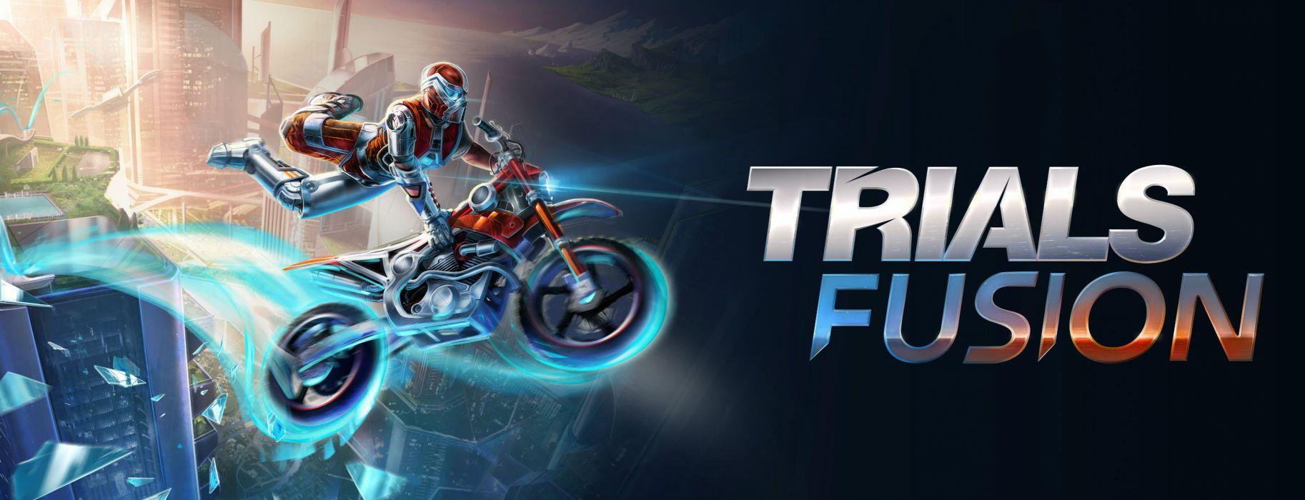 1826x700 TRIALS FUSION Trials Motorbike Bike Sci Fi Motorcycle Moto Motocross