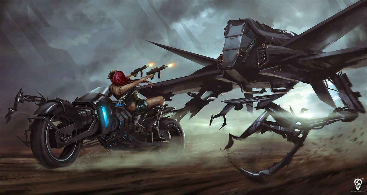 1280x682 Cyberpunk Love sixth collection of cyberpunk women. See