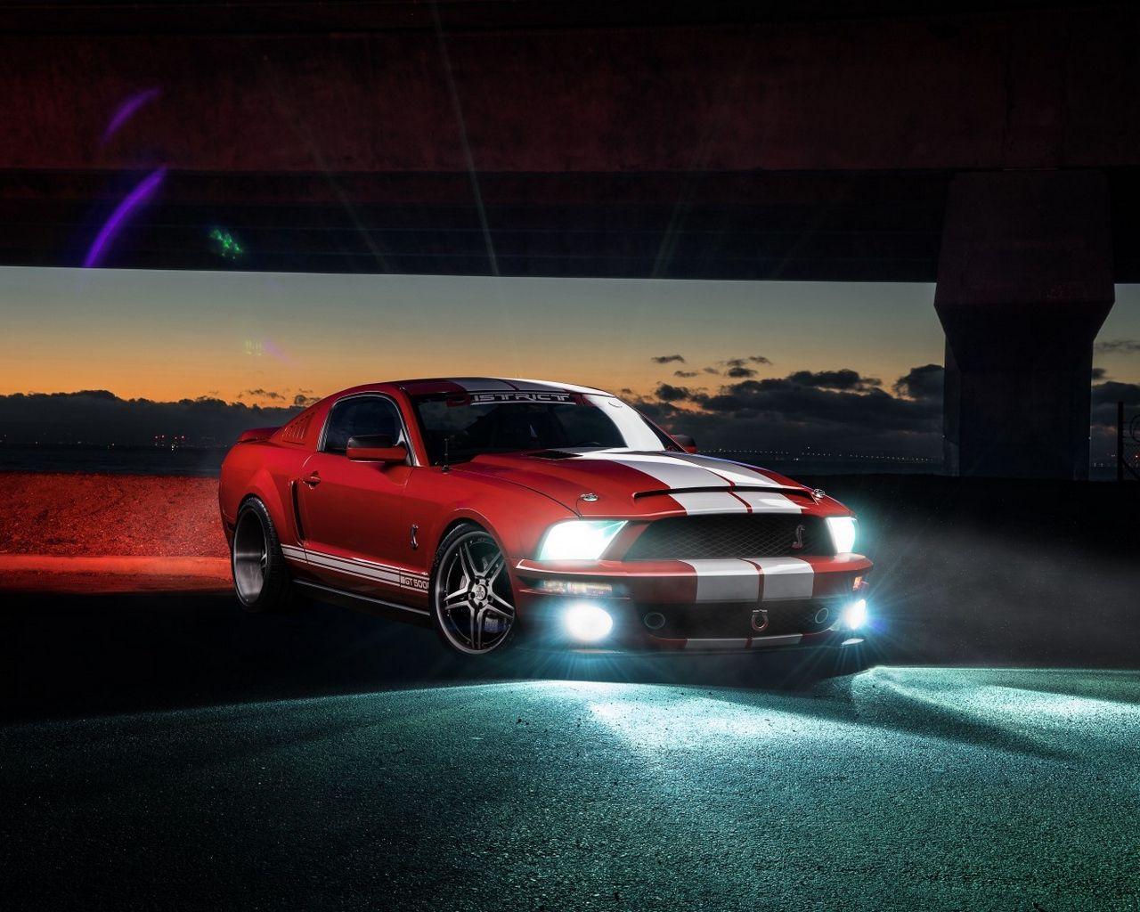 1280x1024 Download wallpaper 1280x1024 ford mustang, shelby, gt500