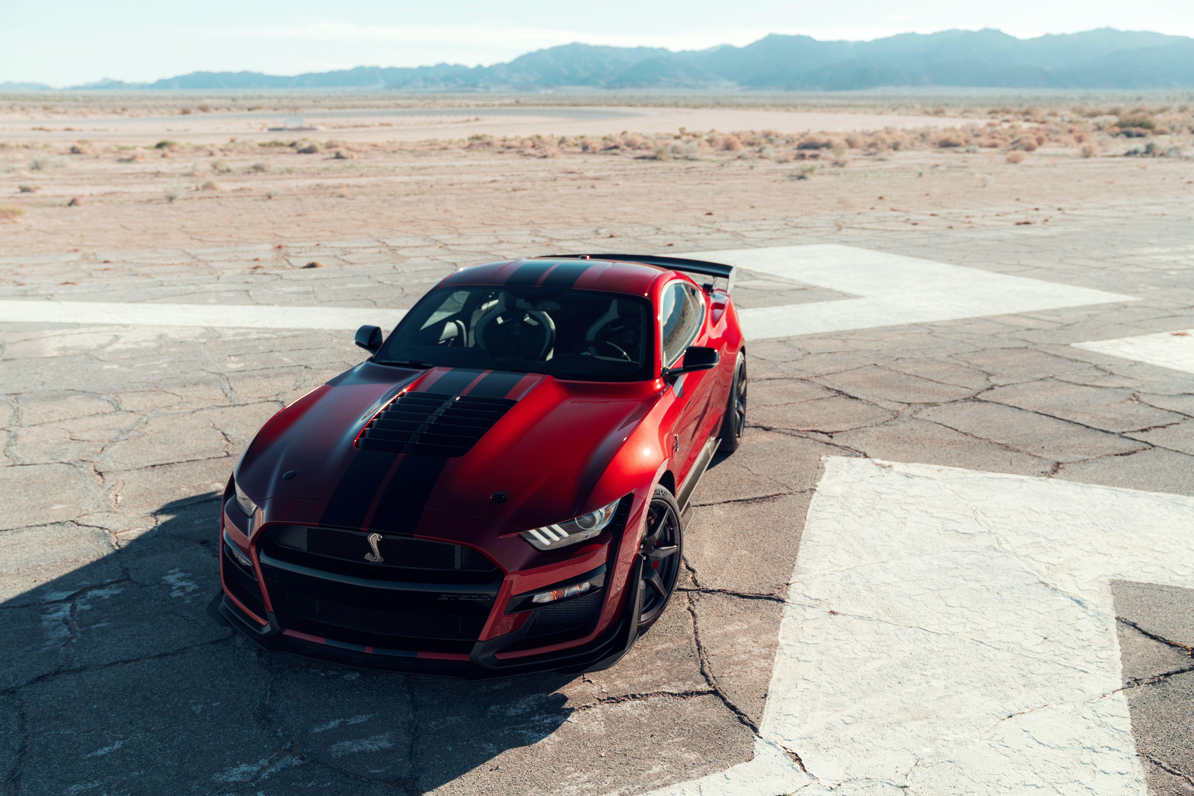 4096x2732 Ford Mustang Shelby GT500 Front, HD Cars, 4k Wallpaper
