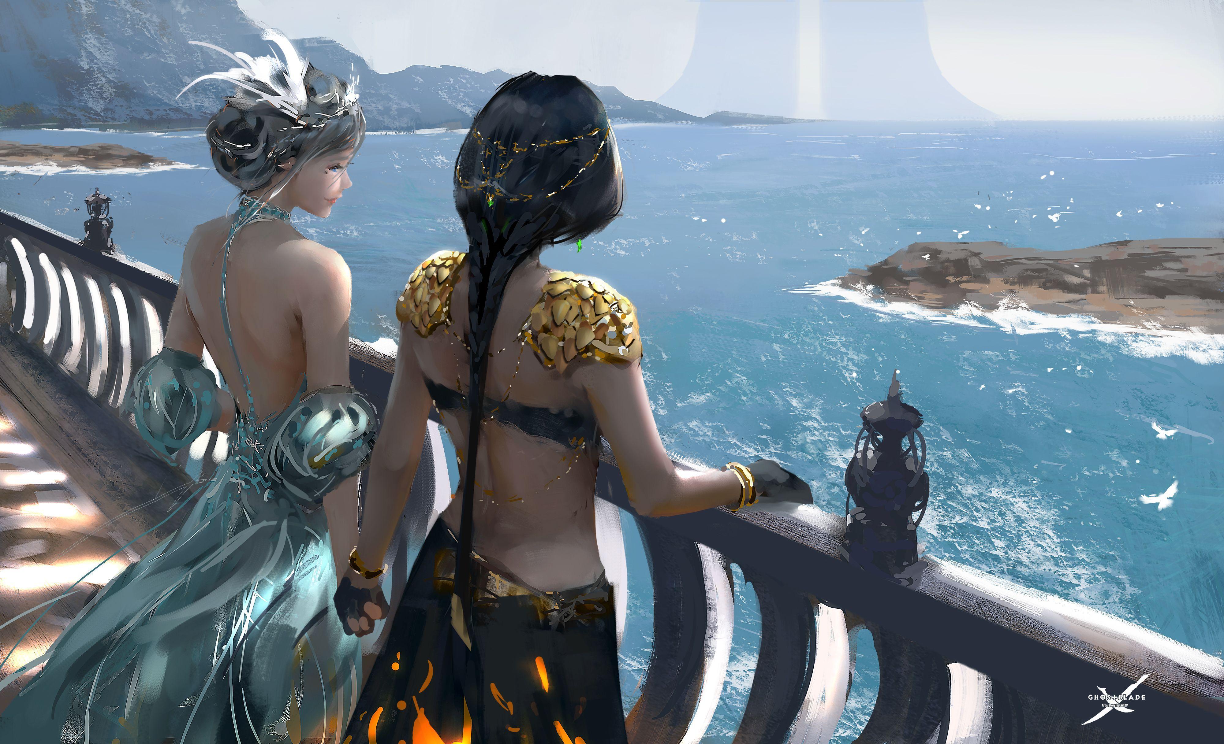 4000x2433 Wlop Digital Artist Wallpaper