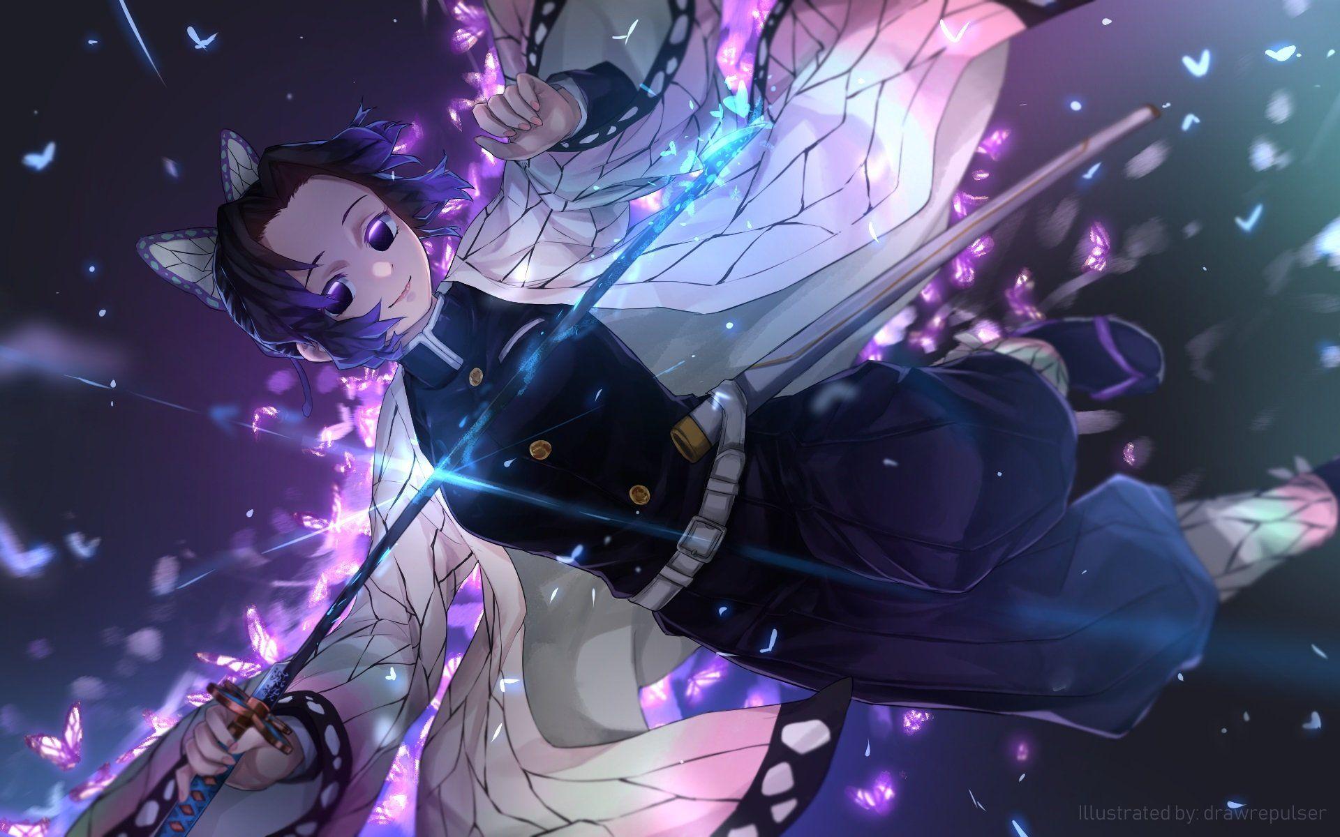 1920x1200 Shinobu Kochou HD Wallpaper