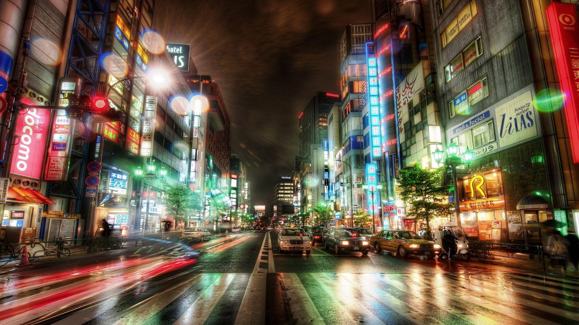 Neon Tokyo Wallpapers - Top Free Neon Tokyo Backgrounds - WallpaperAccess