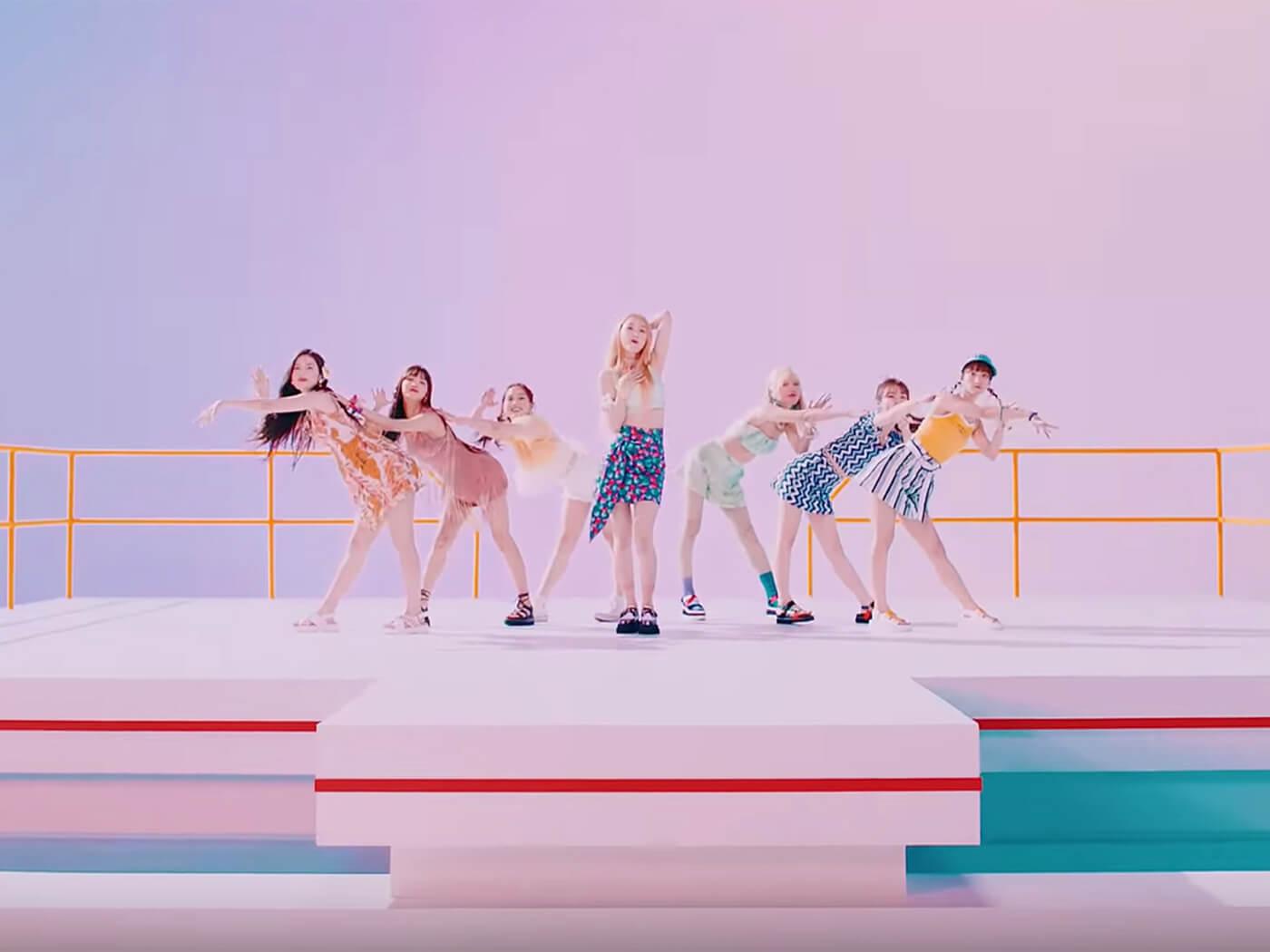 1400x1050 Oh My Girl are ready for summer in “Bungee Fall in Love