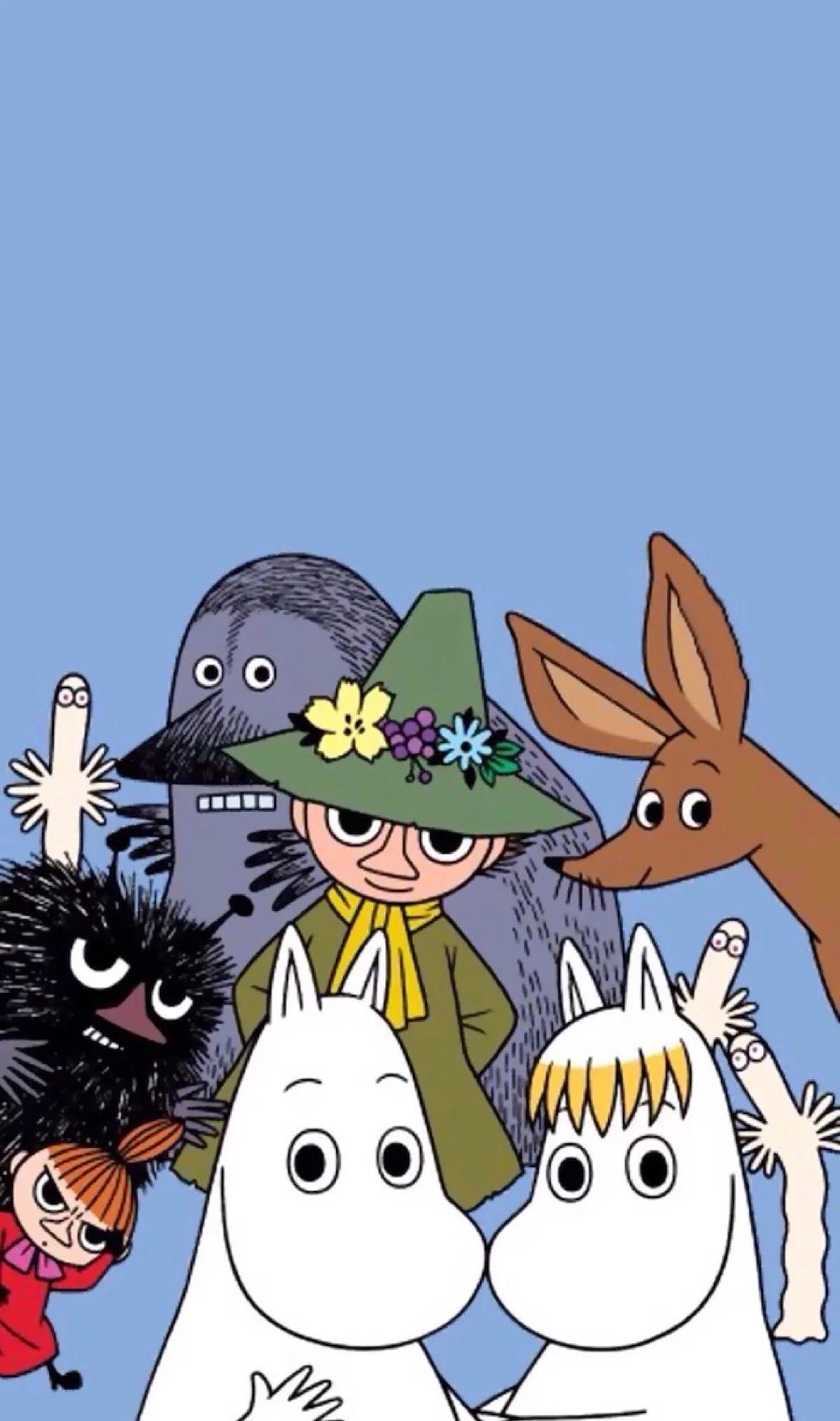 Moomin Wallpapers Top Free Moomin Backgrounds Wallpaperaccess