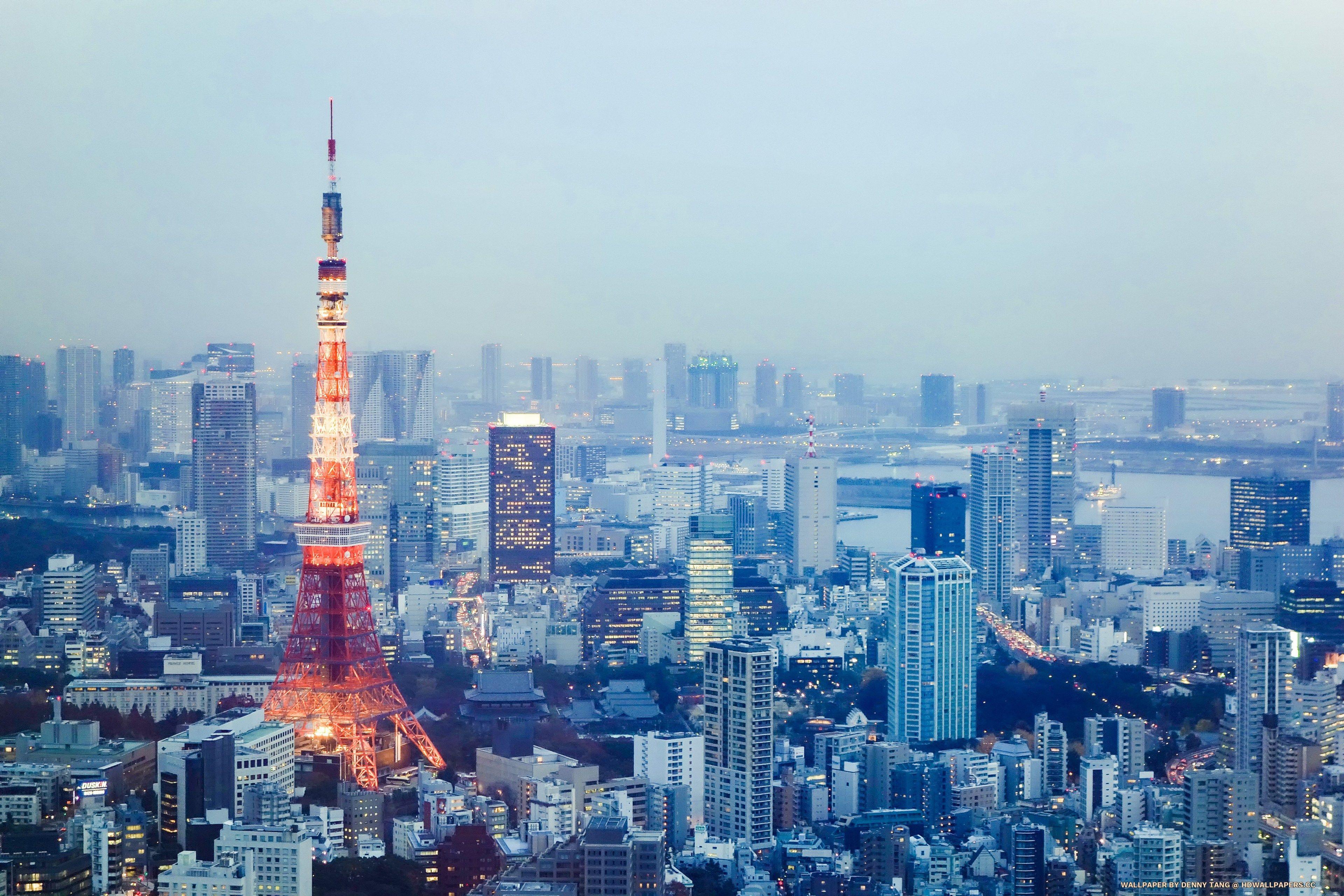 Tokyo Skyline at night 4K Wallpaper / Desktop Background | Flickr