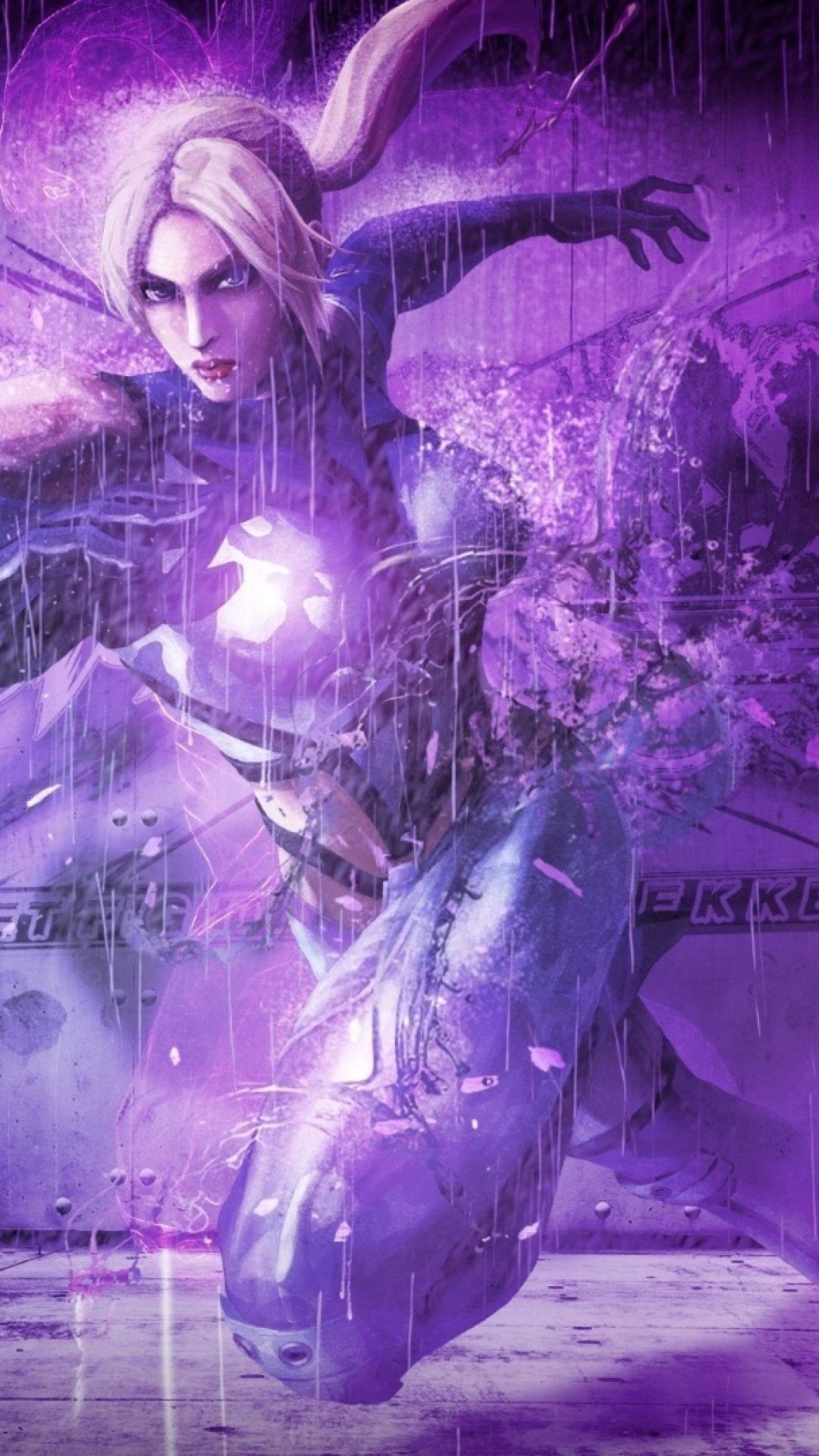 1080x1920 Download Street Fighter X Tekken, Nina Williams, Girl