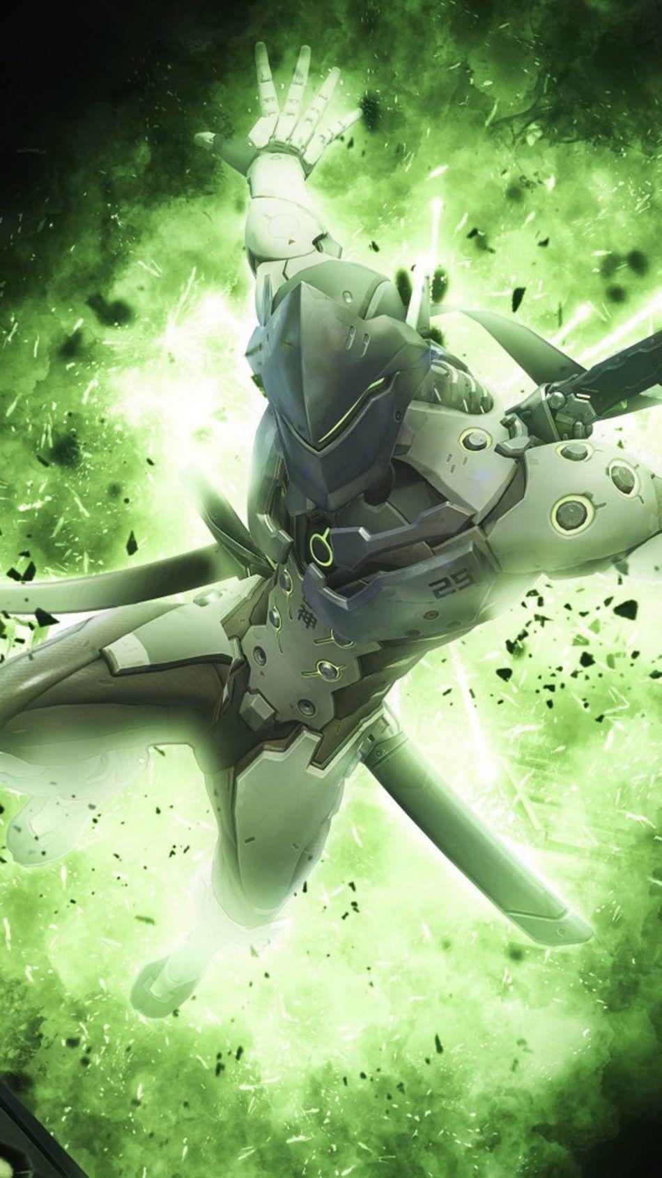 950x1689 Genji Overwatch HD Mobile Wallpaper Genji