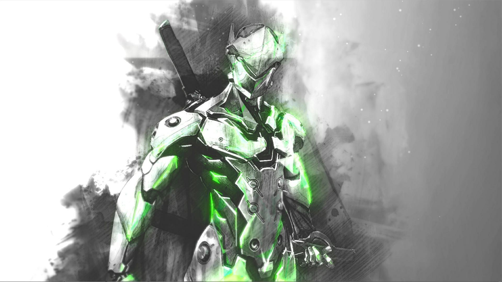 1920x1080 Genji Overwatch Wallpaper