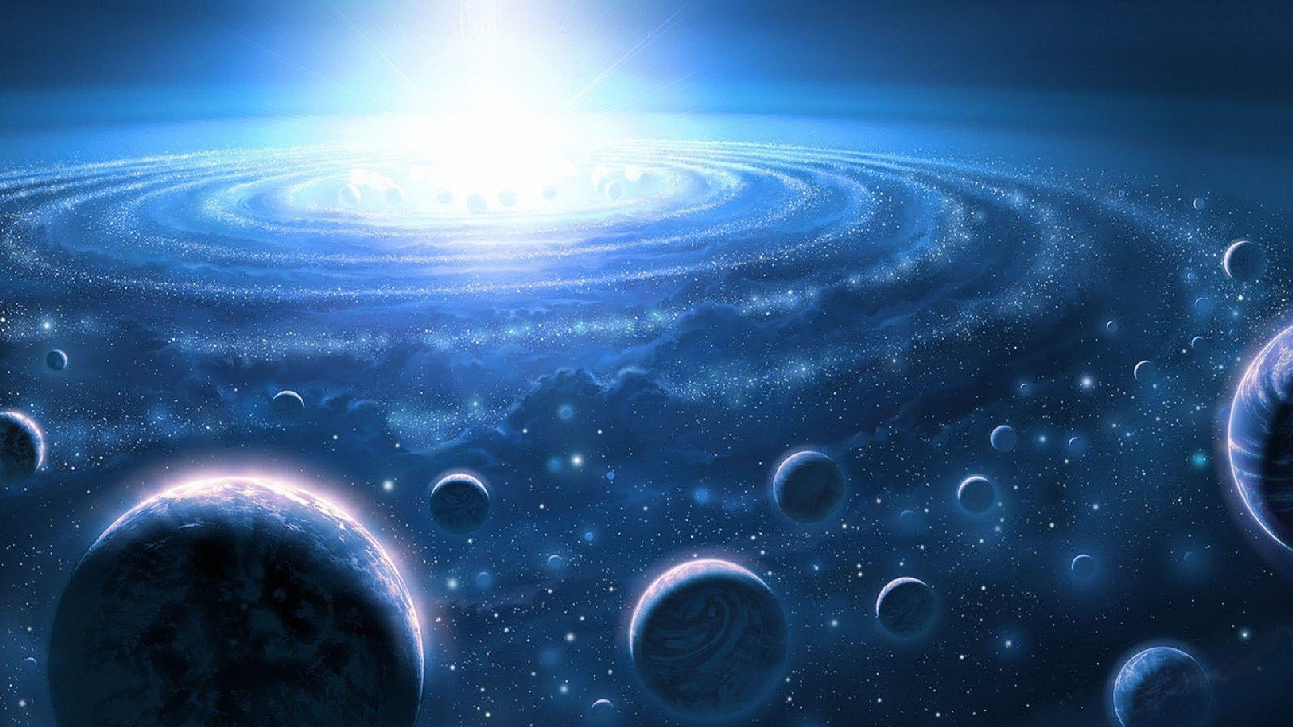 2560x1440 Solar System Wallpaper