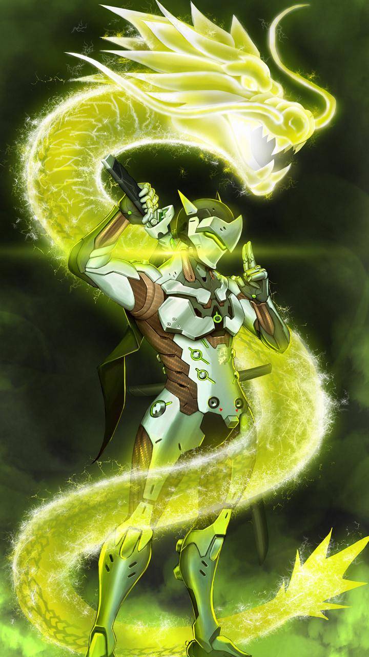 720x1280 overwatch genji wallpaper