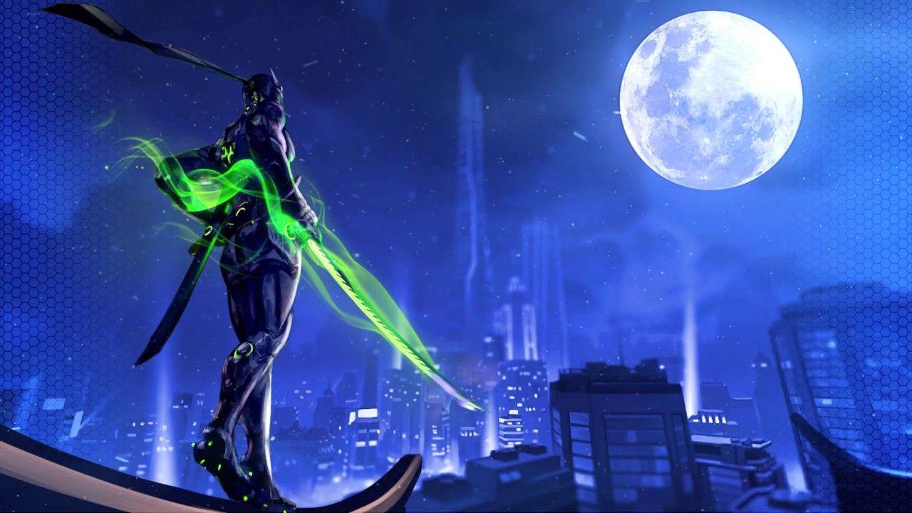 1280x720 Overwatch Genji Wallpaper Image On The Moon, HD