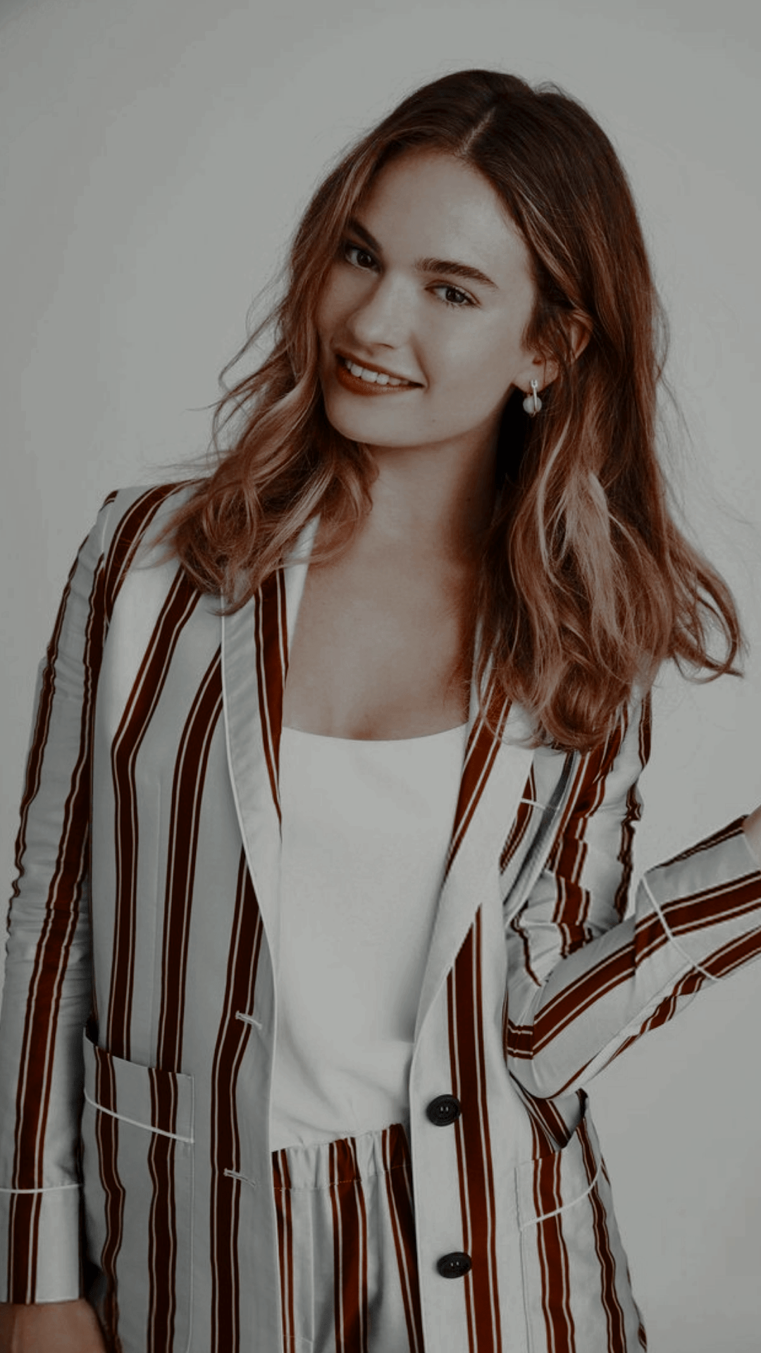 1080x1920 lily james wallpaper