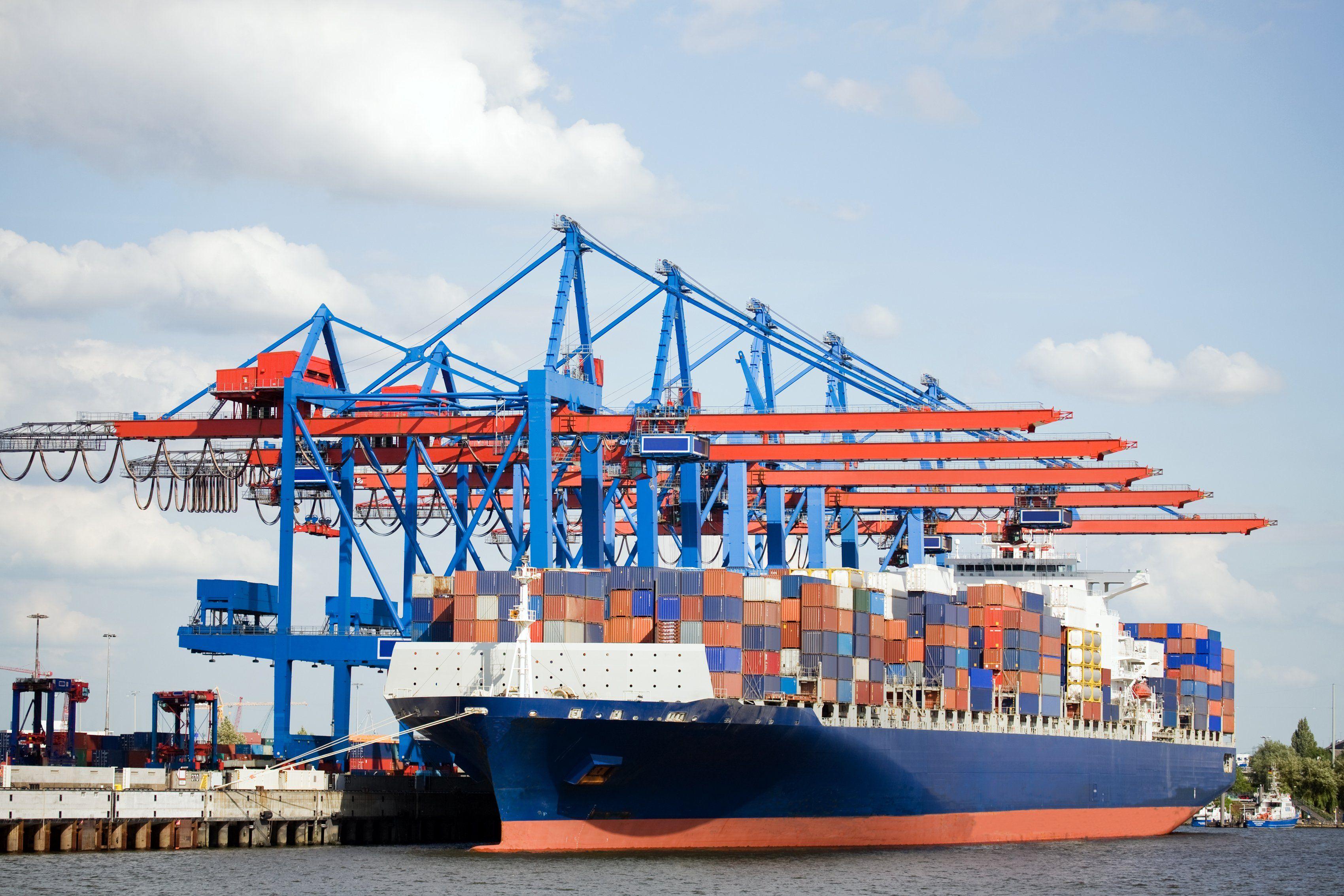 3400x2267 Container Ship Wallpaper