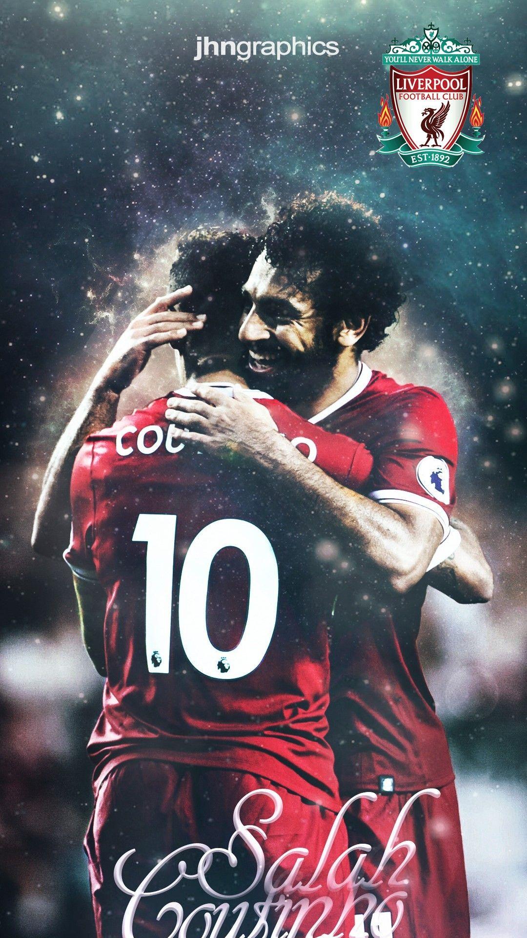 1080x1920 iPhone 7 Wallpaper Liverpool Mohamed Salah 3D iPhone