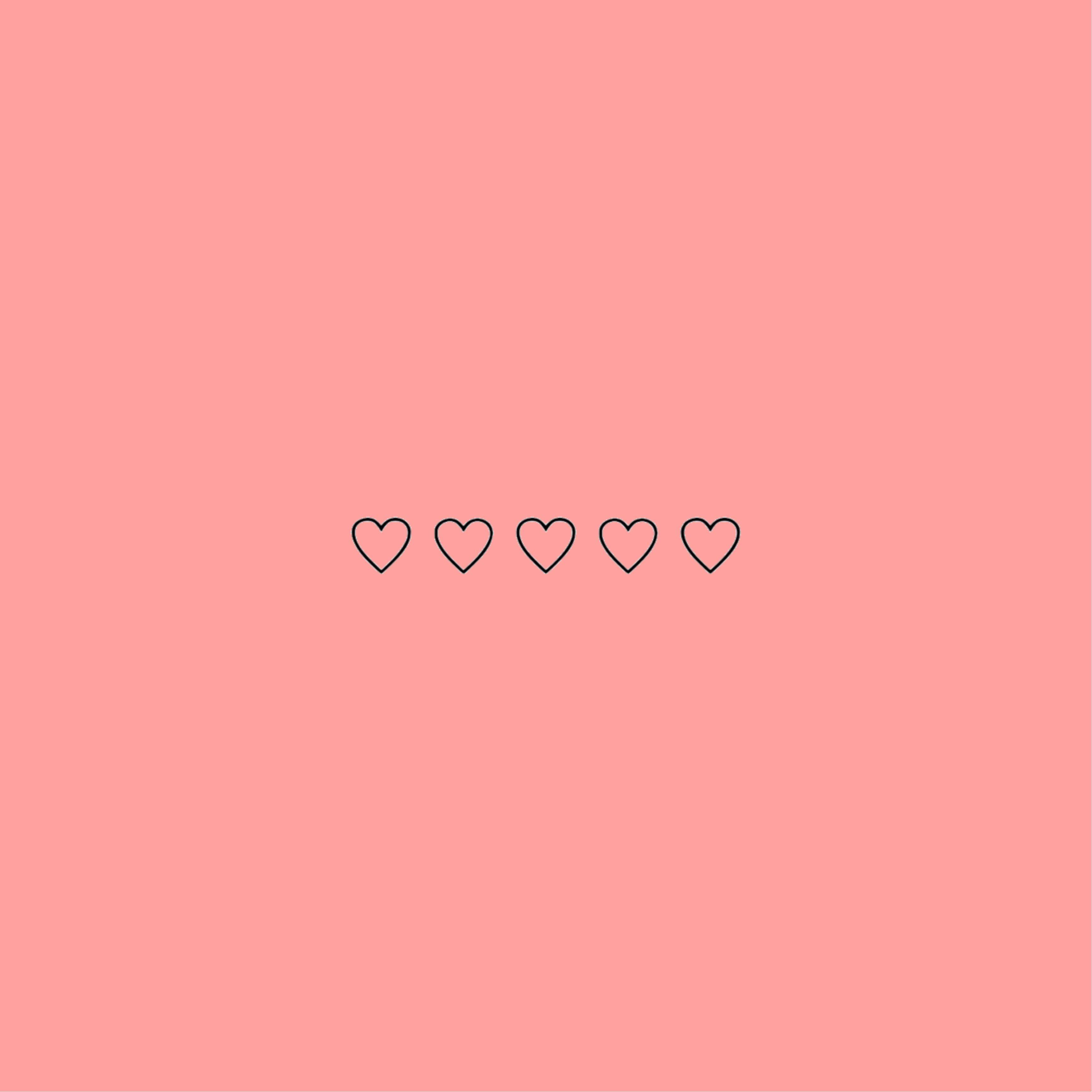 Pink Heart Aesthetic iPhone Wallpapers  Wallpaper Cave