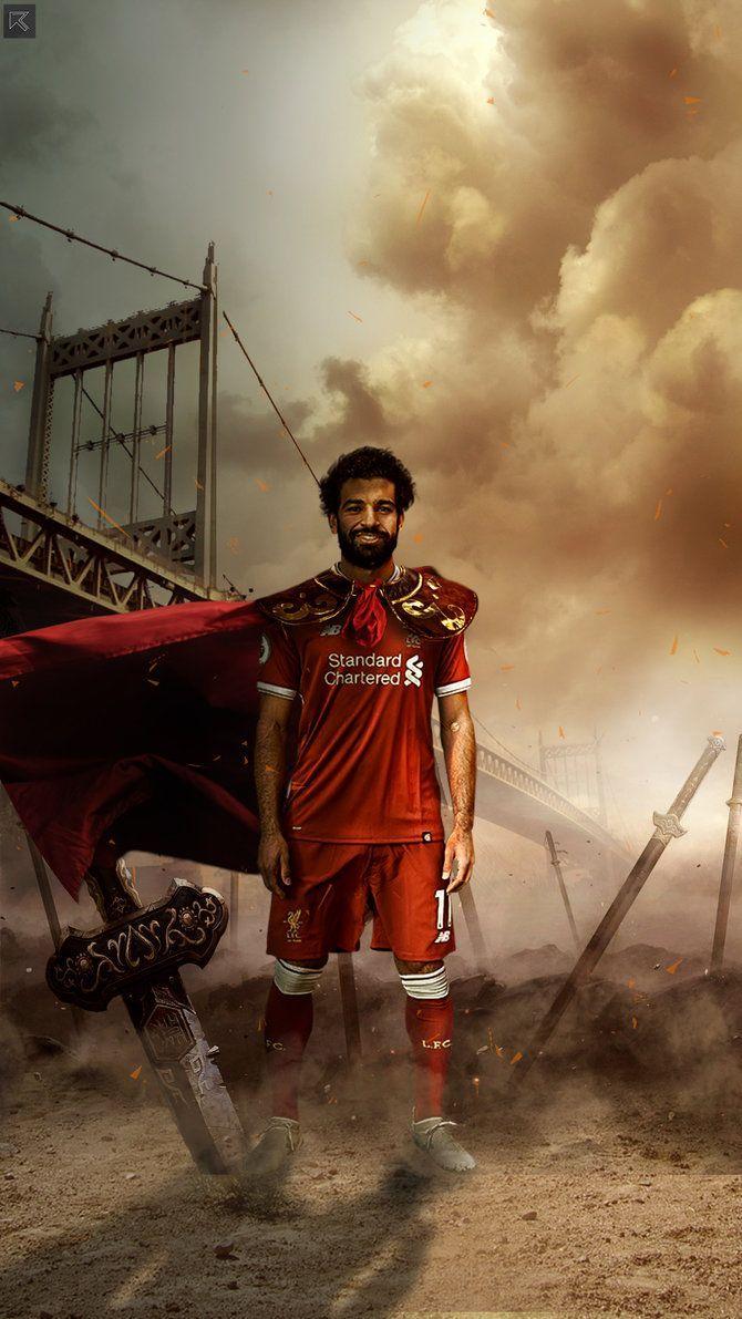 670x1191 MO Salah Liverpool Wallpaper